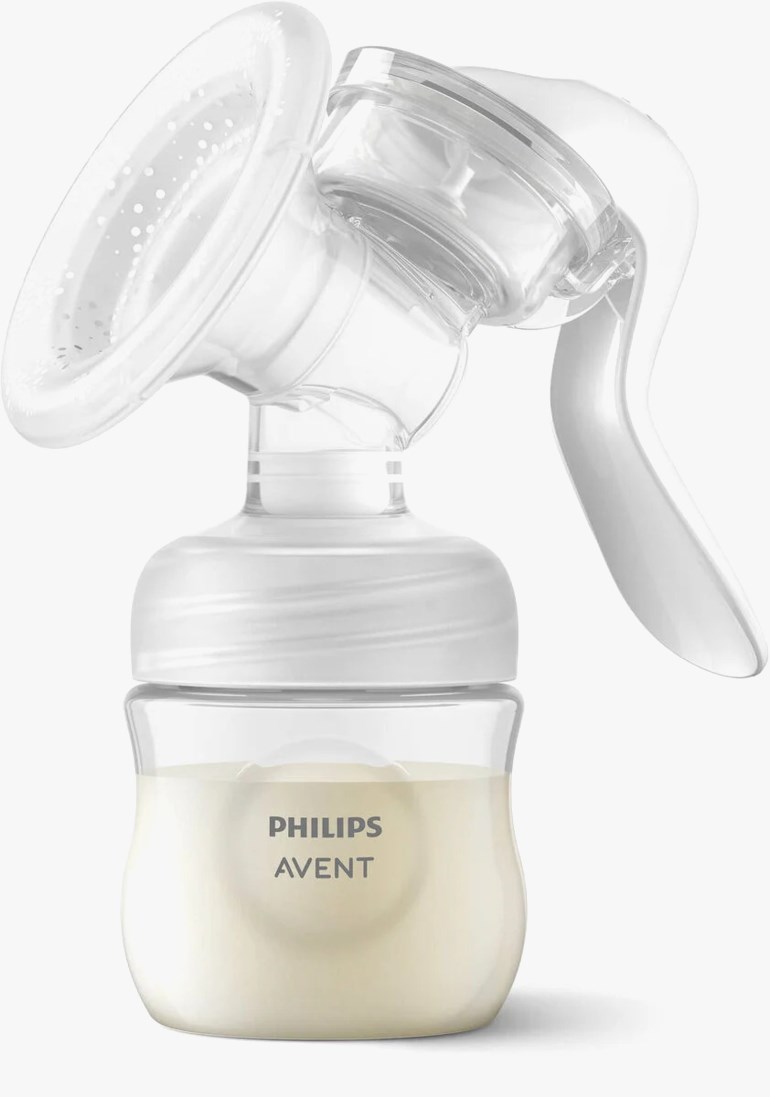 Manuell brystpumpe Hvit - 11041575-White-One Size - 1
