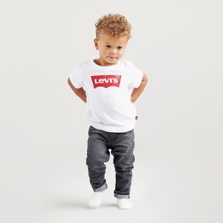 Levi's® Batwing t-skjorte Hvit - 11041910-White-68-74 cm - 1