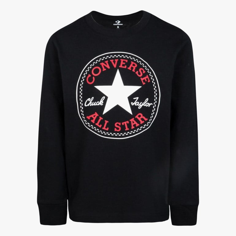 Converse Chuck Patch genser Sort - 11041917-Black-2-3 år - 1