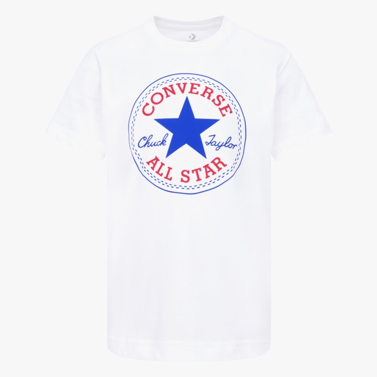 Converse Chuck Patch t-skjorte Hvit - 11041918-White-2-3 år - 1