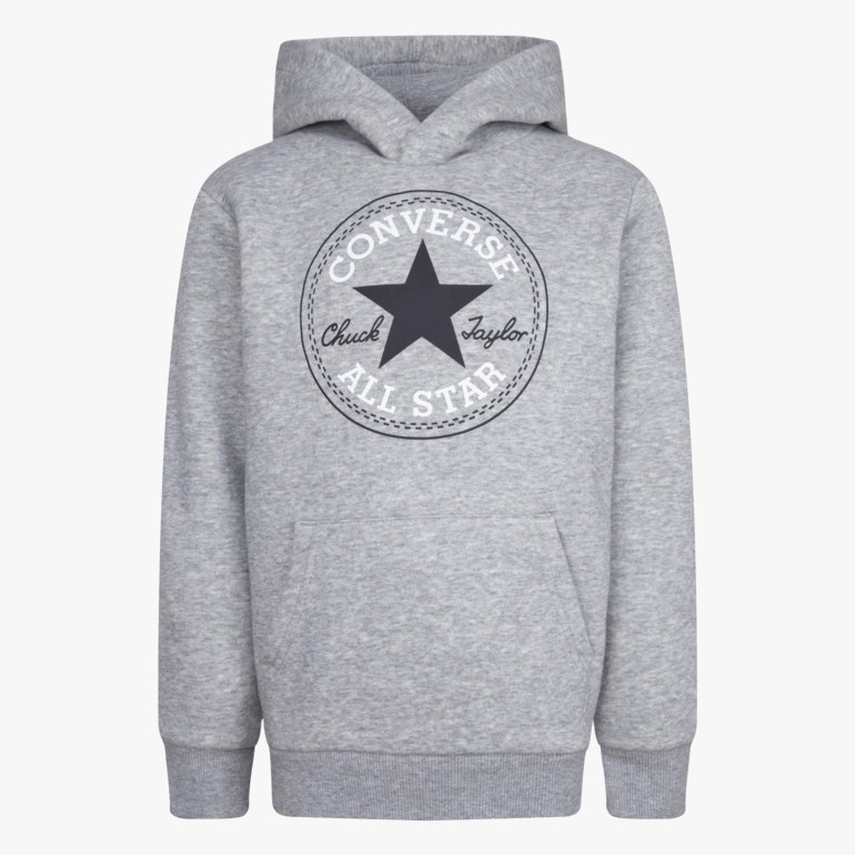 Converse Fleece Core hettegenser Grå - 11041920-dark grey-2-3 år - 1