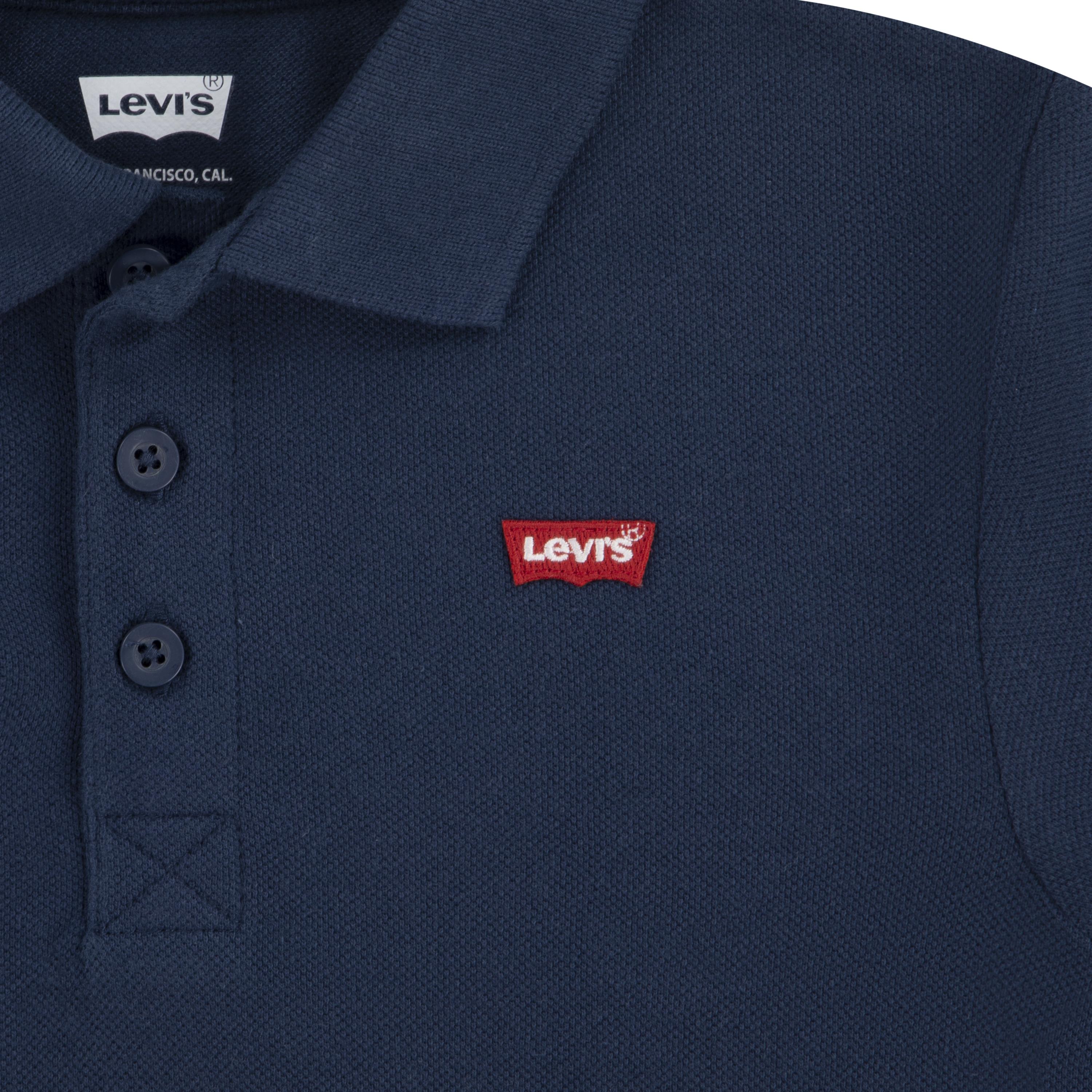 Levi's® Batwing Polo t-skjorte, dressbluesred