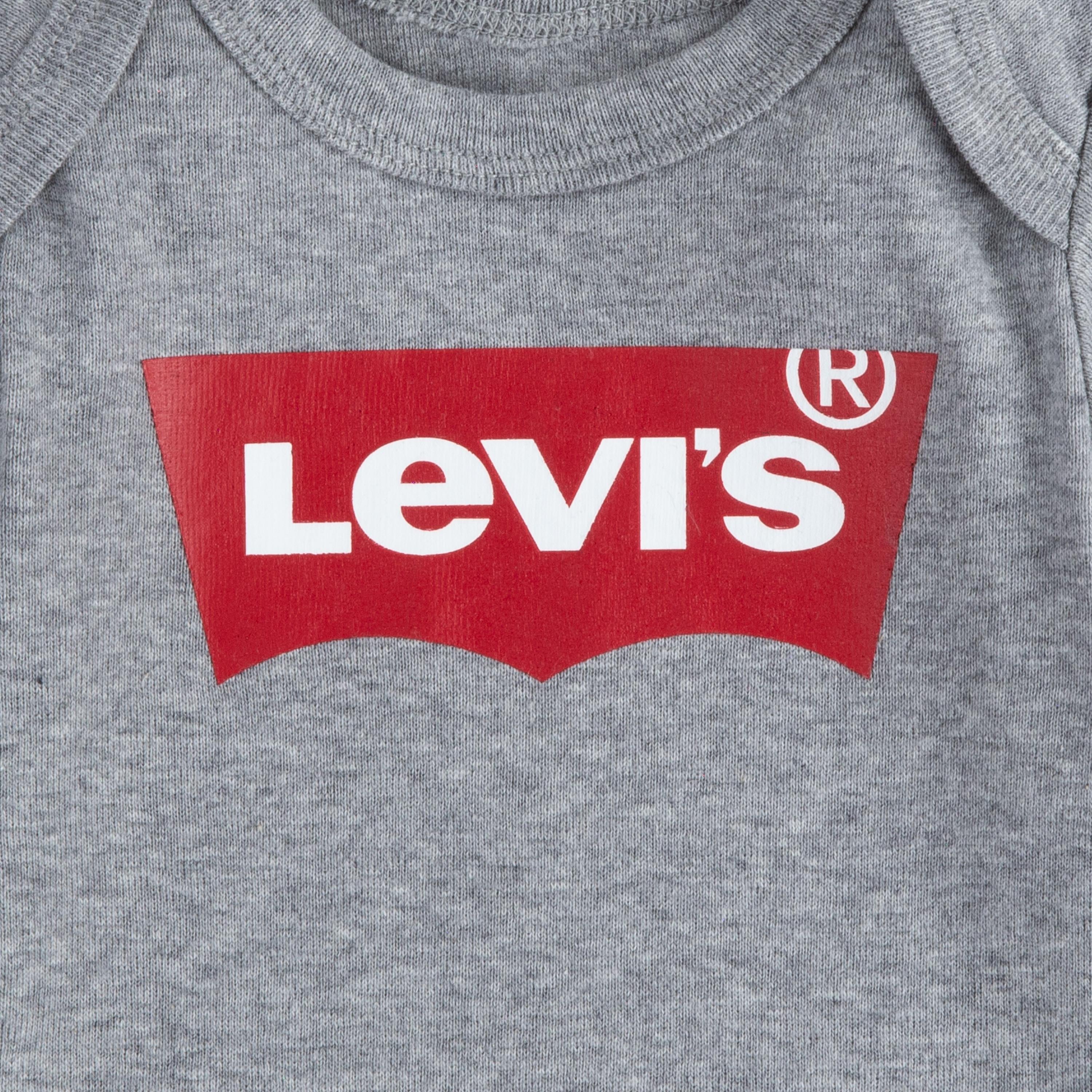 Levi's® Batwing 2pk body, greyheather