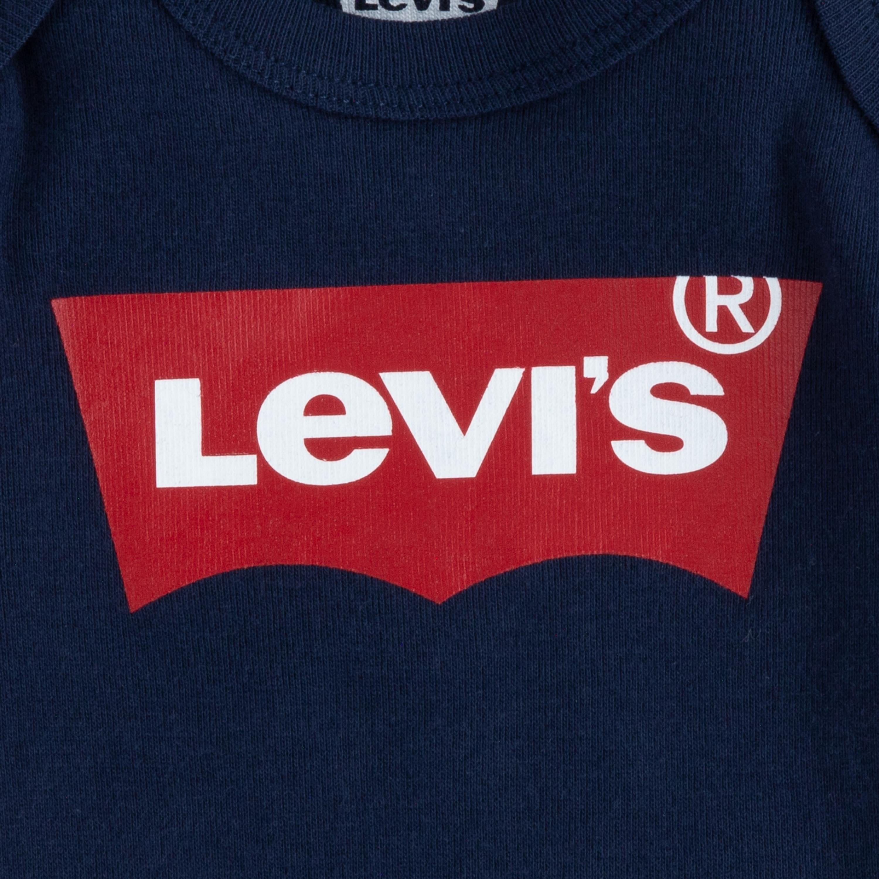 Levi's® Batwing 2pk body, greyheather