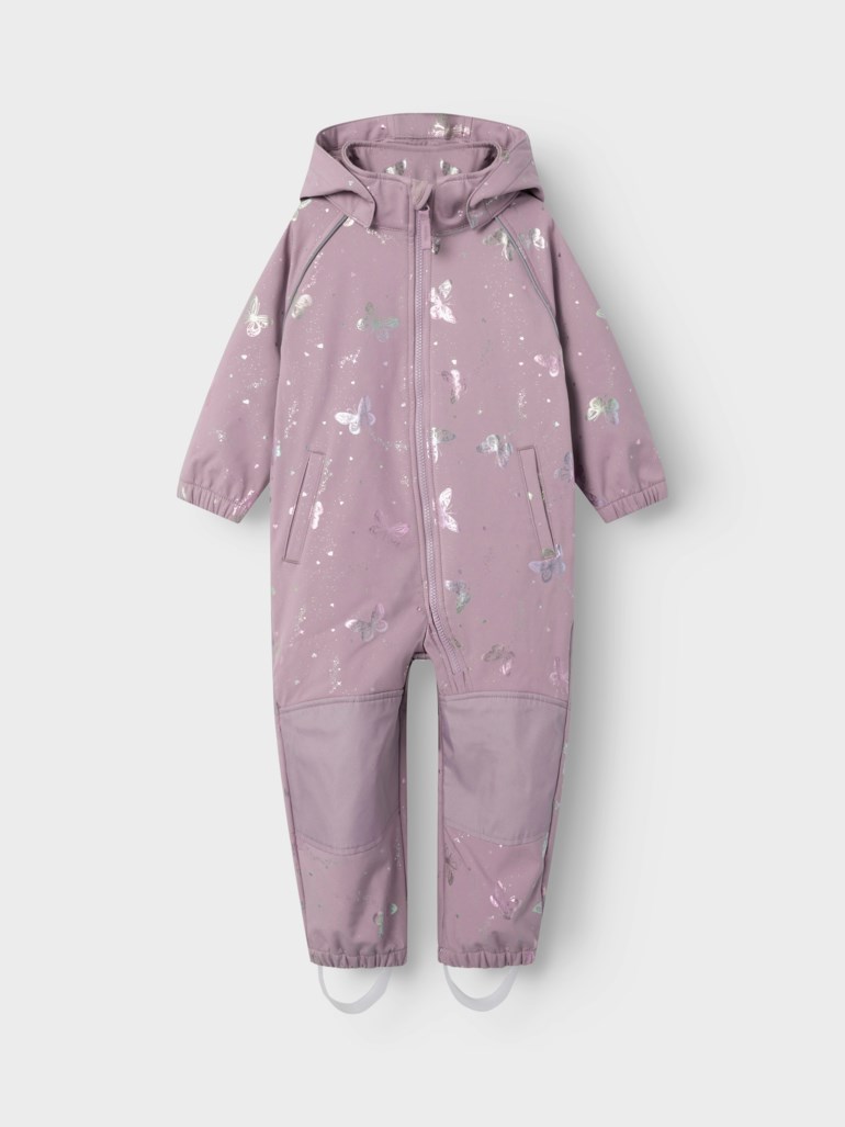 Alfa sofshelldress Lilla - 11041978-Elderberry-80 cm - 1