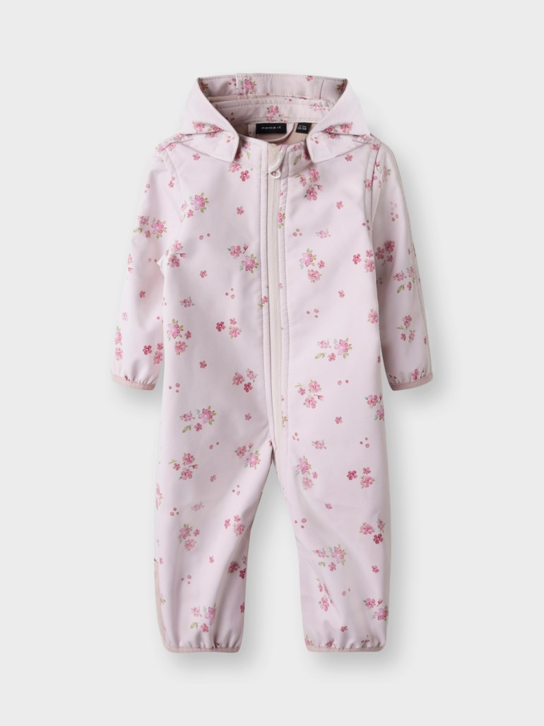 Alfa softshelldress Rosa - 11041983-MauveChalk-50-56 cm - 1