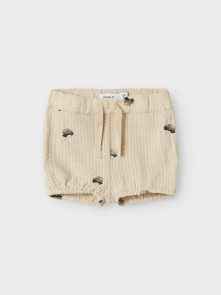 Name It Haffi shorts Beige - 11042083-peyote-50 cm - 1