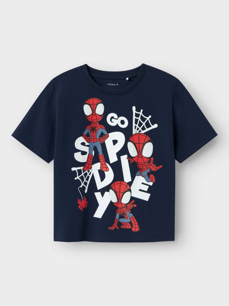 Spiderman t-skjorte Marine - 11042154-NavyBlazer-92 cm - 1