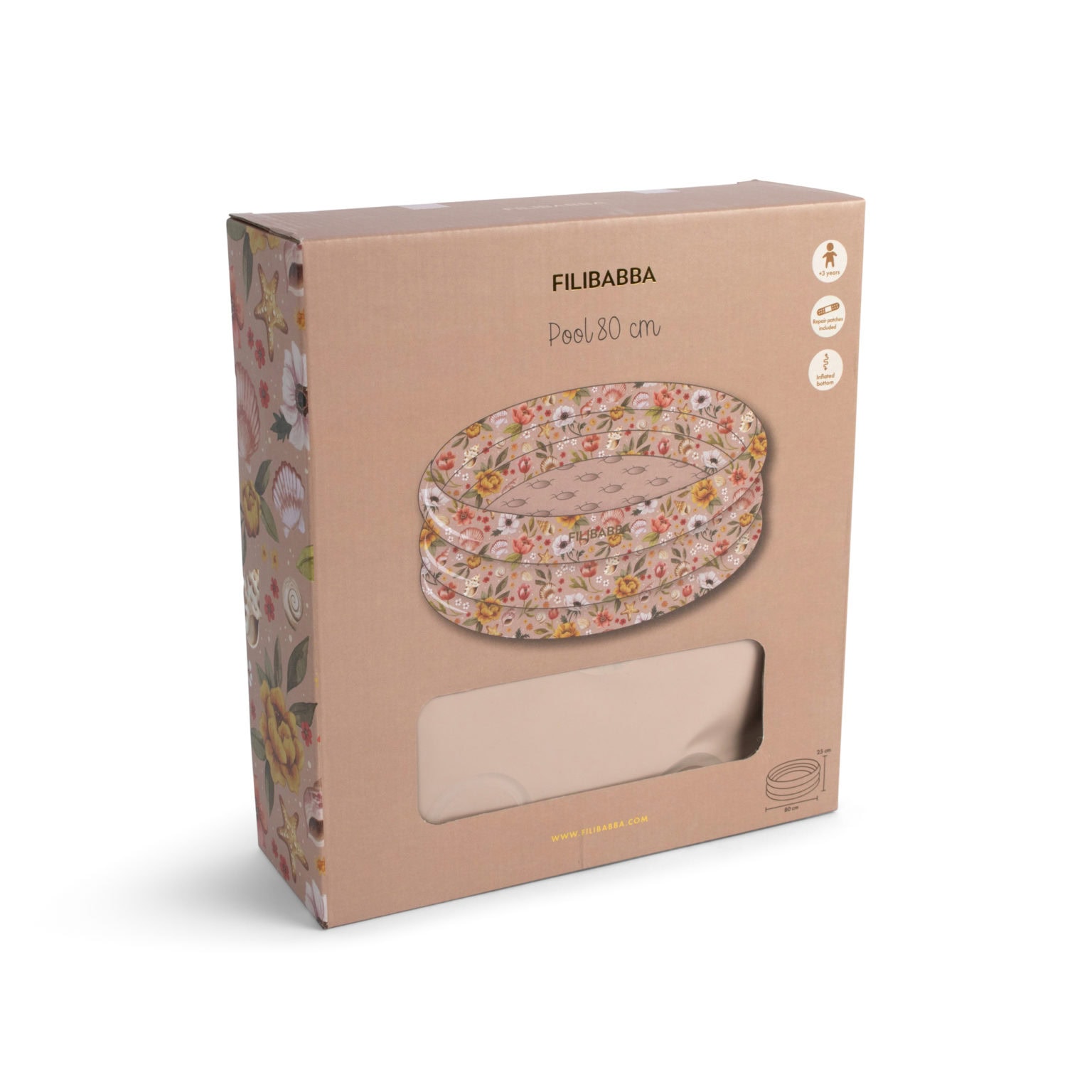 Badebasseng 80 cm Alfie, blossom