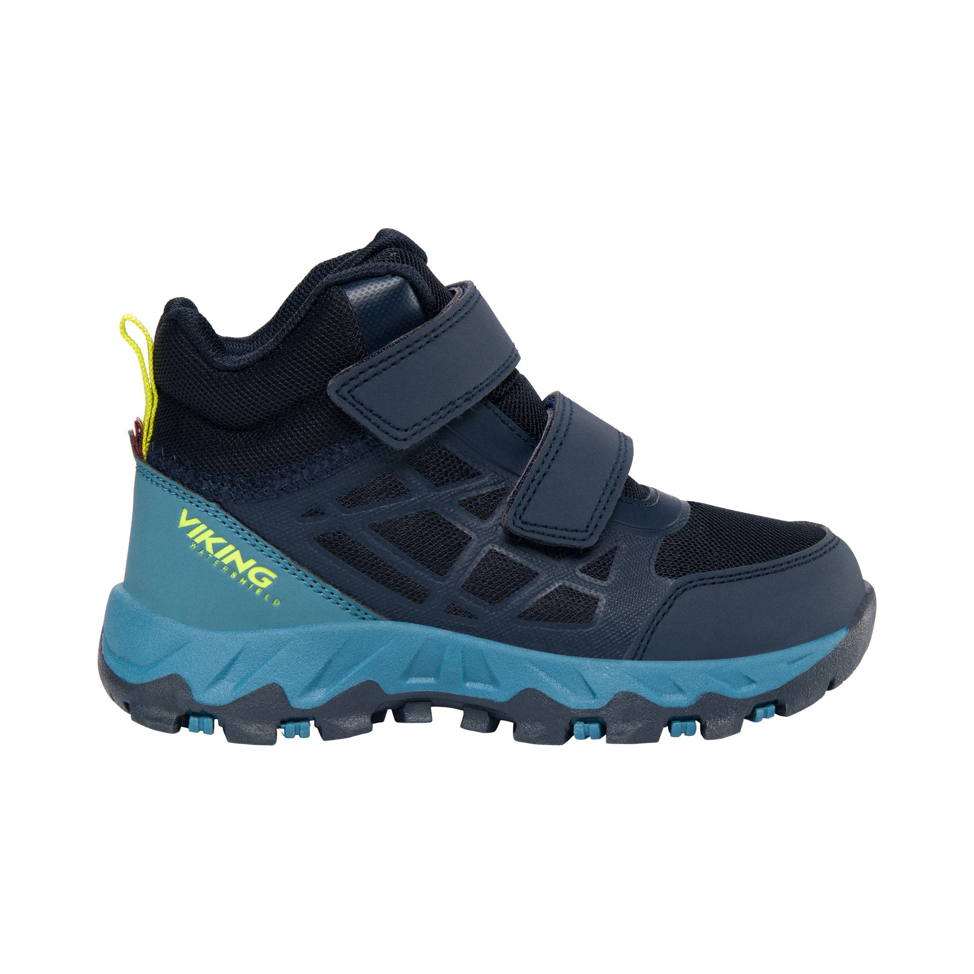 Viking Track Mid WP 2V Sneakers, Navy/Denim
