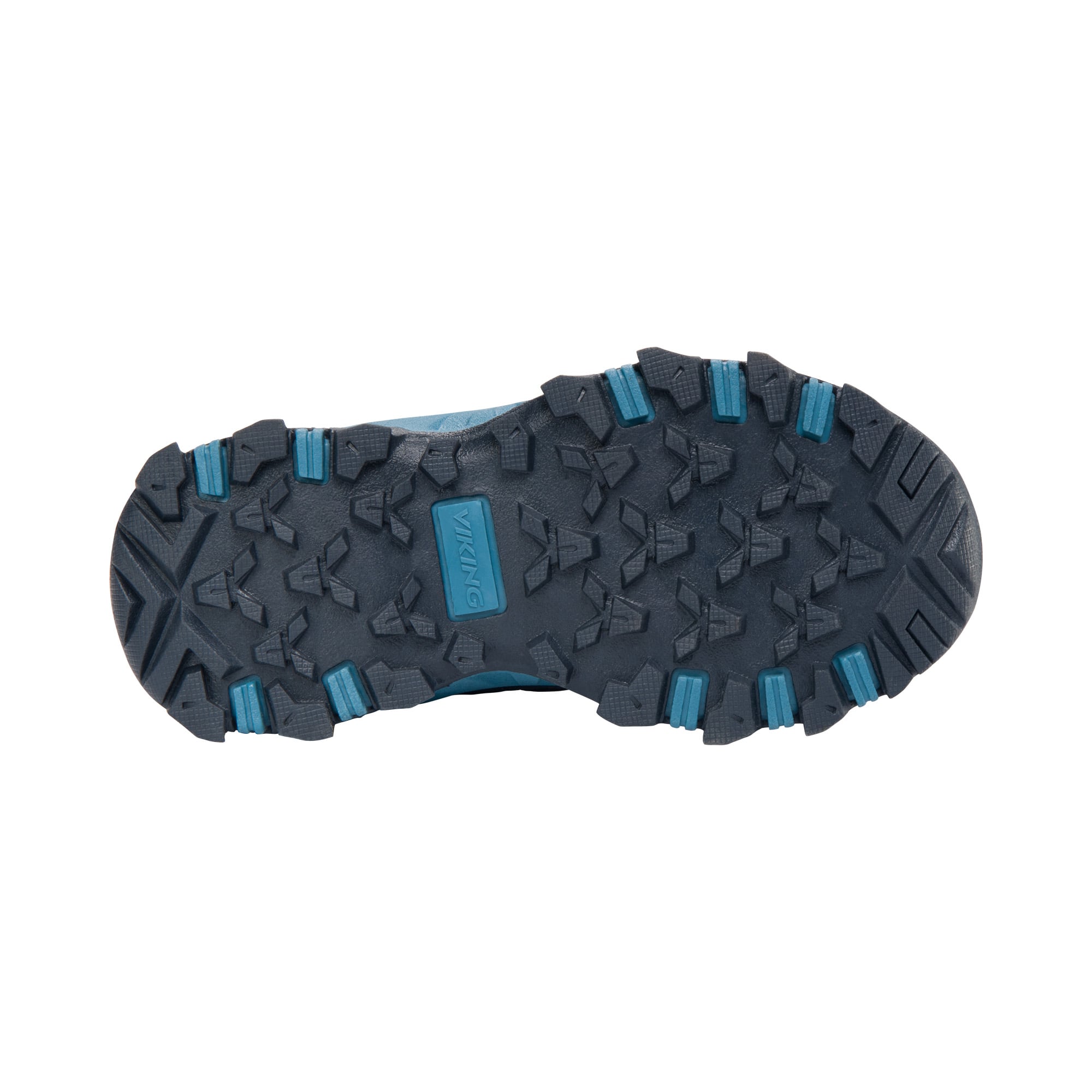 Viking Track Mid WP 2V Sneakers, Navy/Denim