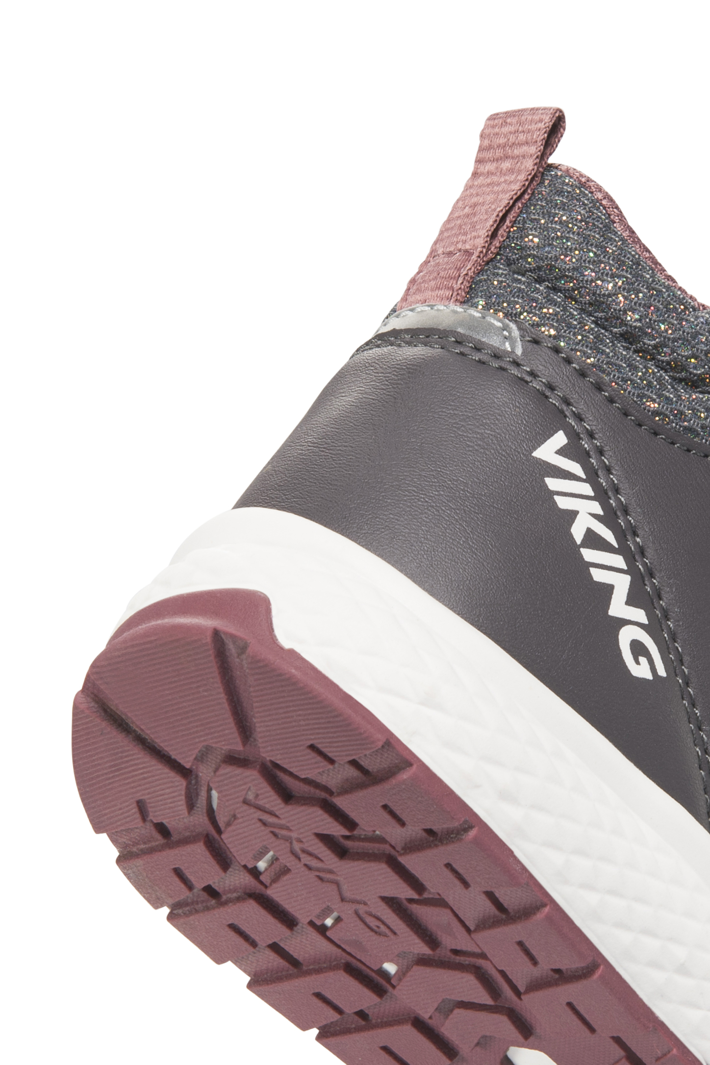 Viking Bouncy Glitter Mid GTX 2V, charcoal