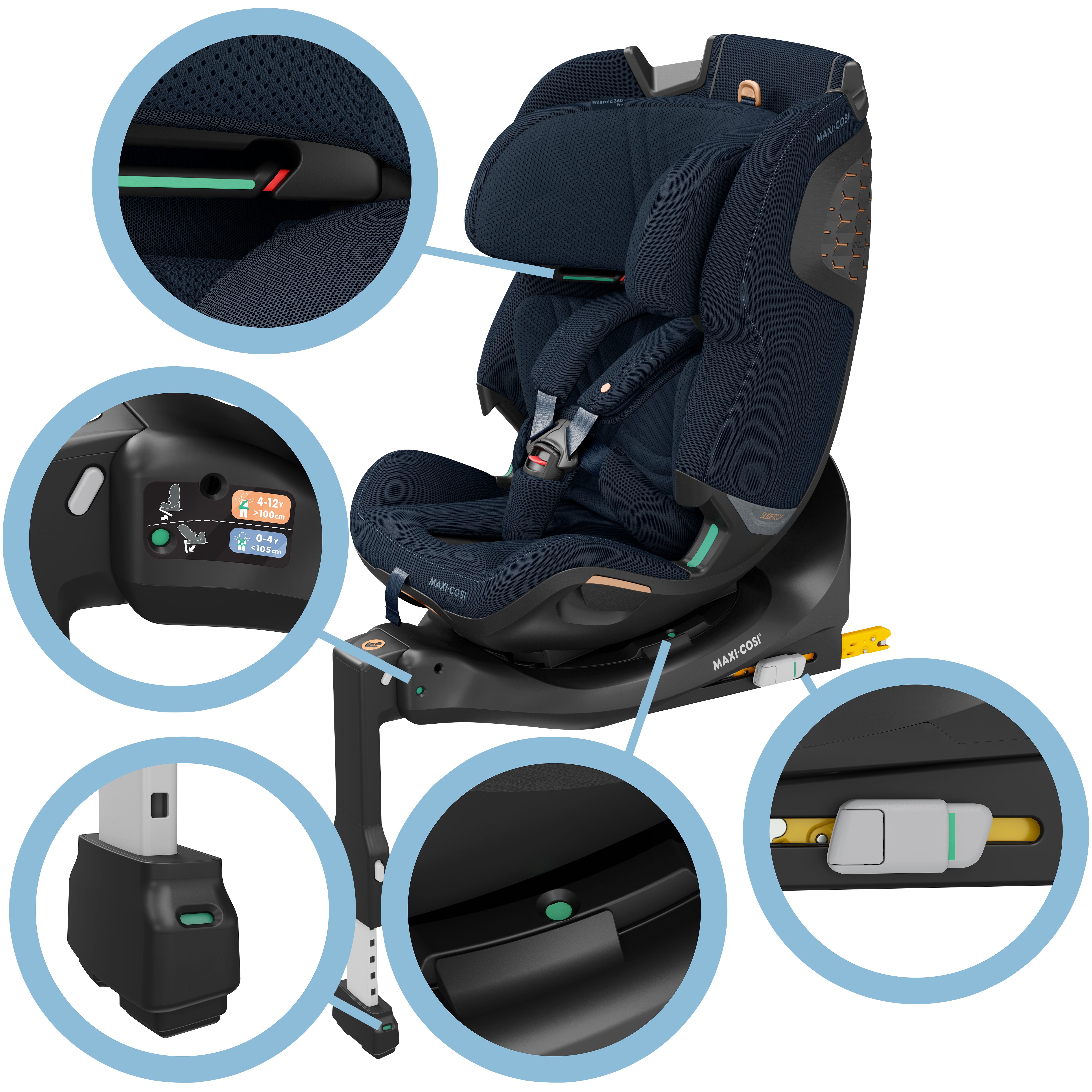 Maxi-Cosi Emerald 360 PRO Authentic Blue