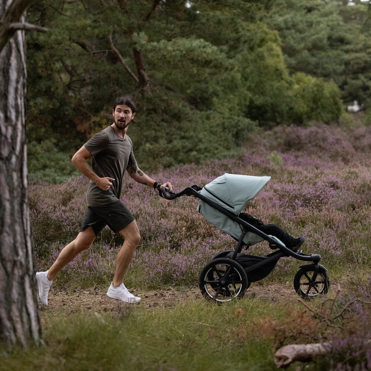 Thule Urban Glide 3 Terrengvogn Mist Green