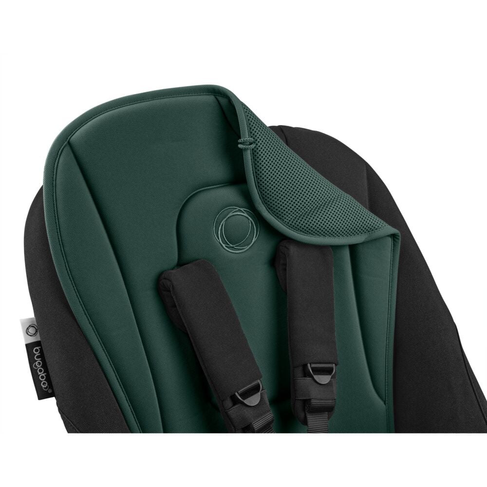 Bugaboo dual comfort seat liner, ferngreen