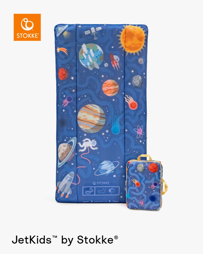 Stokke® JetKids™ CloudSleeper™ Blå - 11042411-space-75x150cm - 1