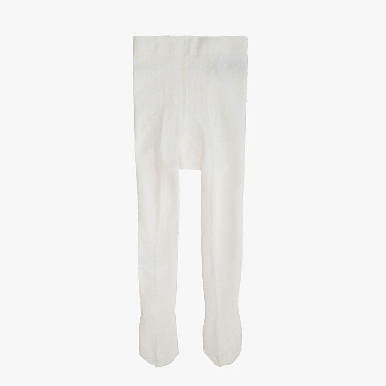 Baby ull/bambus strømpebukse Hvit - 11042414-Offwhite-62-68 cm - 1