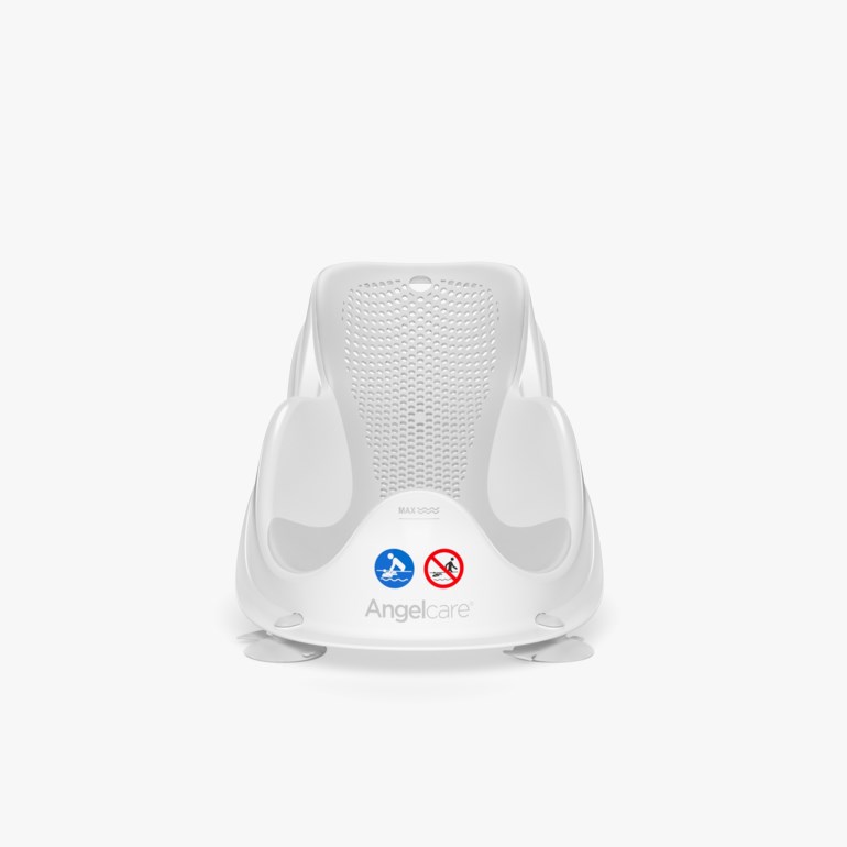 Angelcare FIT baby badestøtte 0–6 mnd Grå - 11042462-Grey/White-0-6mth - 1