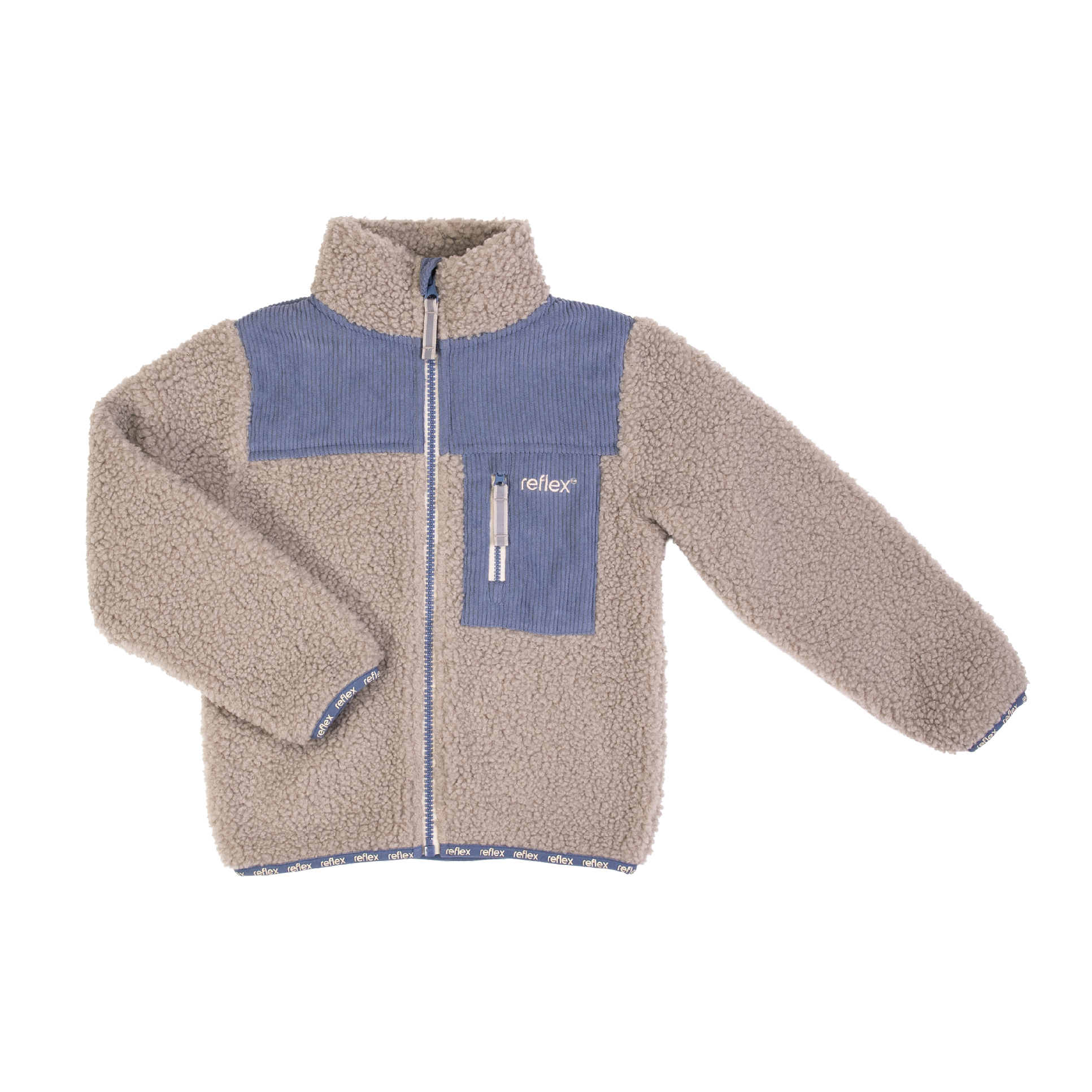 Breim fleecejakke Grå - 11042658-LightGrey-86-92 cm - 1