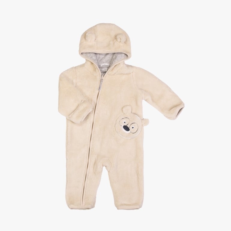 Trolly fleecedress Beige - 11042659-Sand-62-68 cm - 1