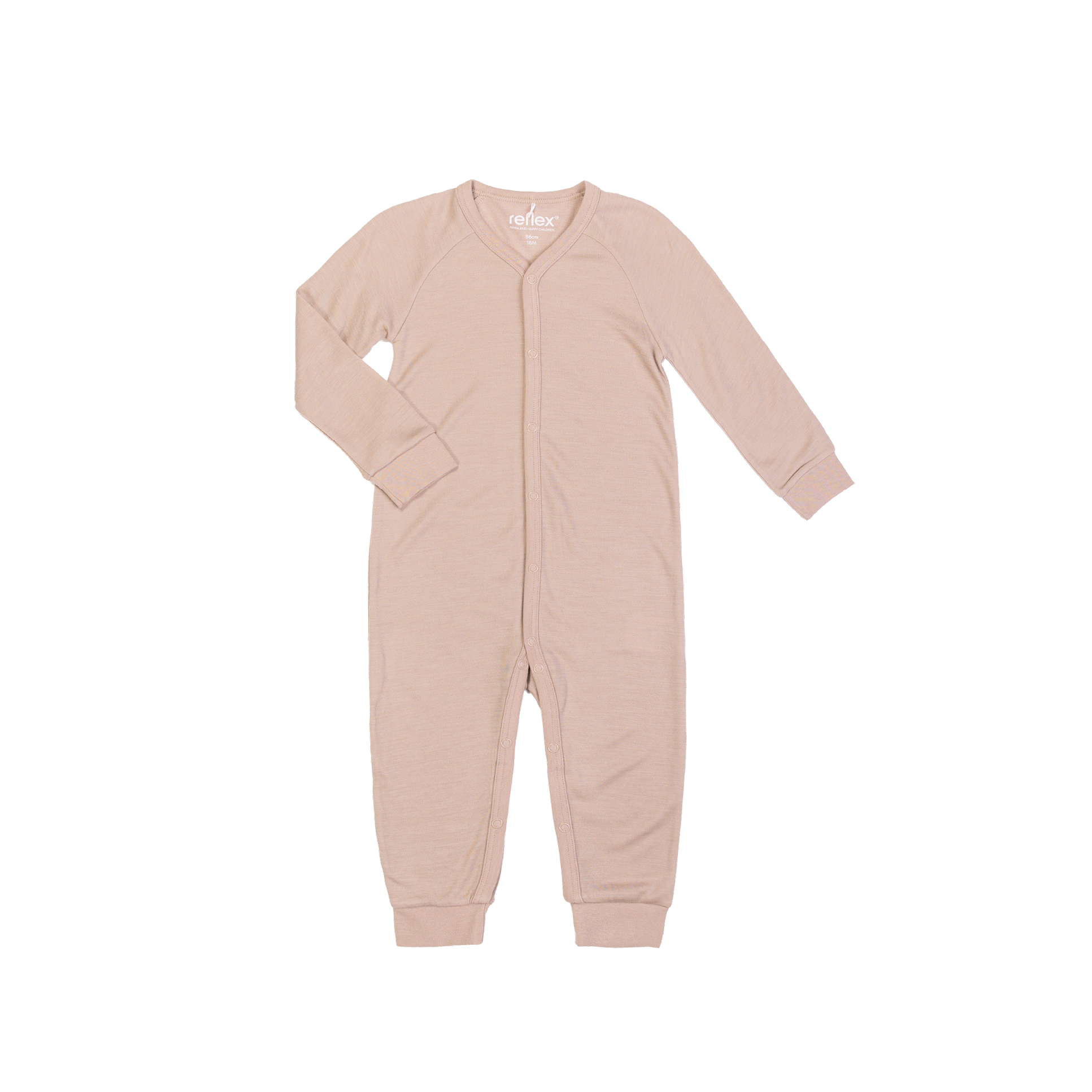 Bris ull/bambus heldress Beige - 11042684-Beige-50 cm - 1