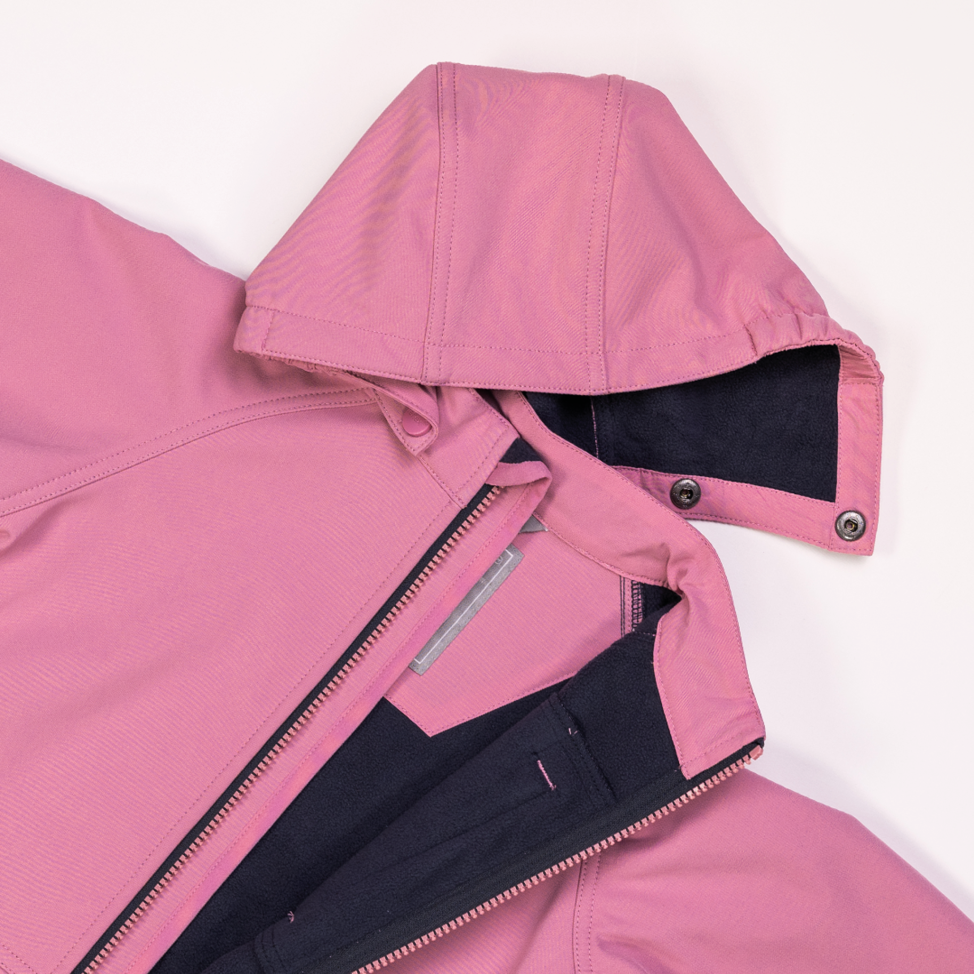 Hitra sofshell parkdress, rose