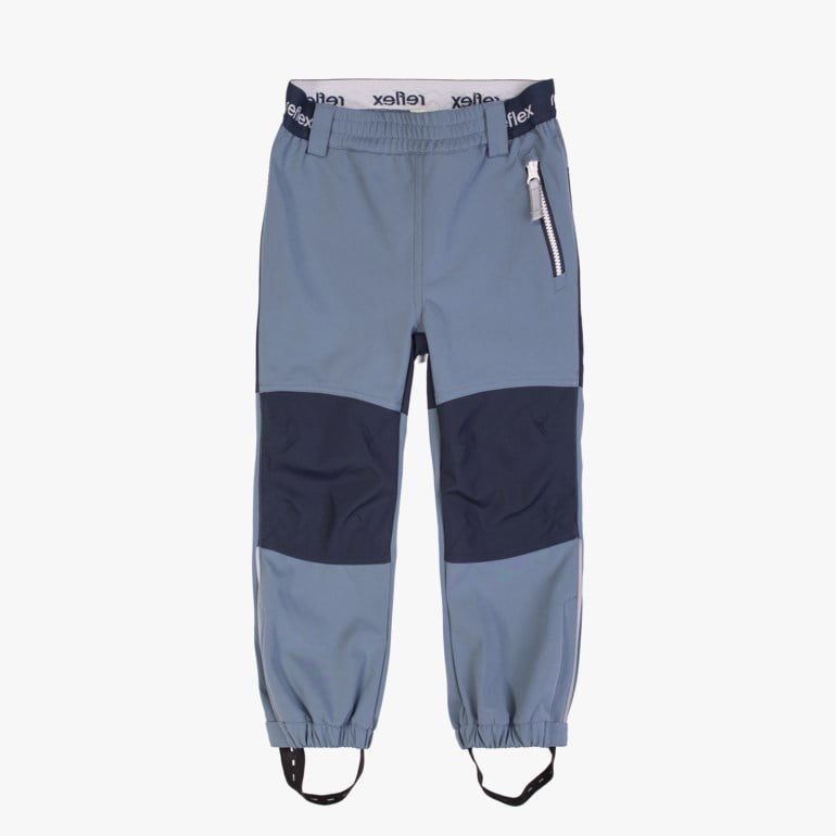 Smøla softshell bukse Blå - 11042708-Blue-92 cm - 1