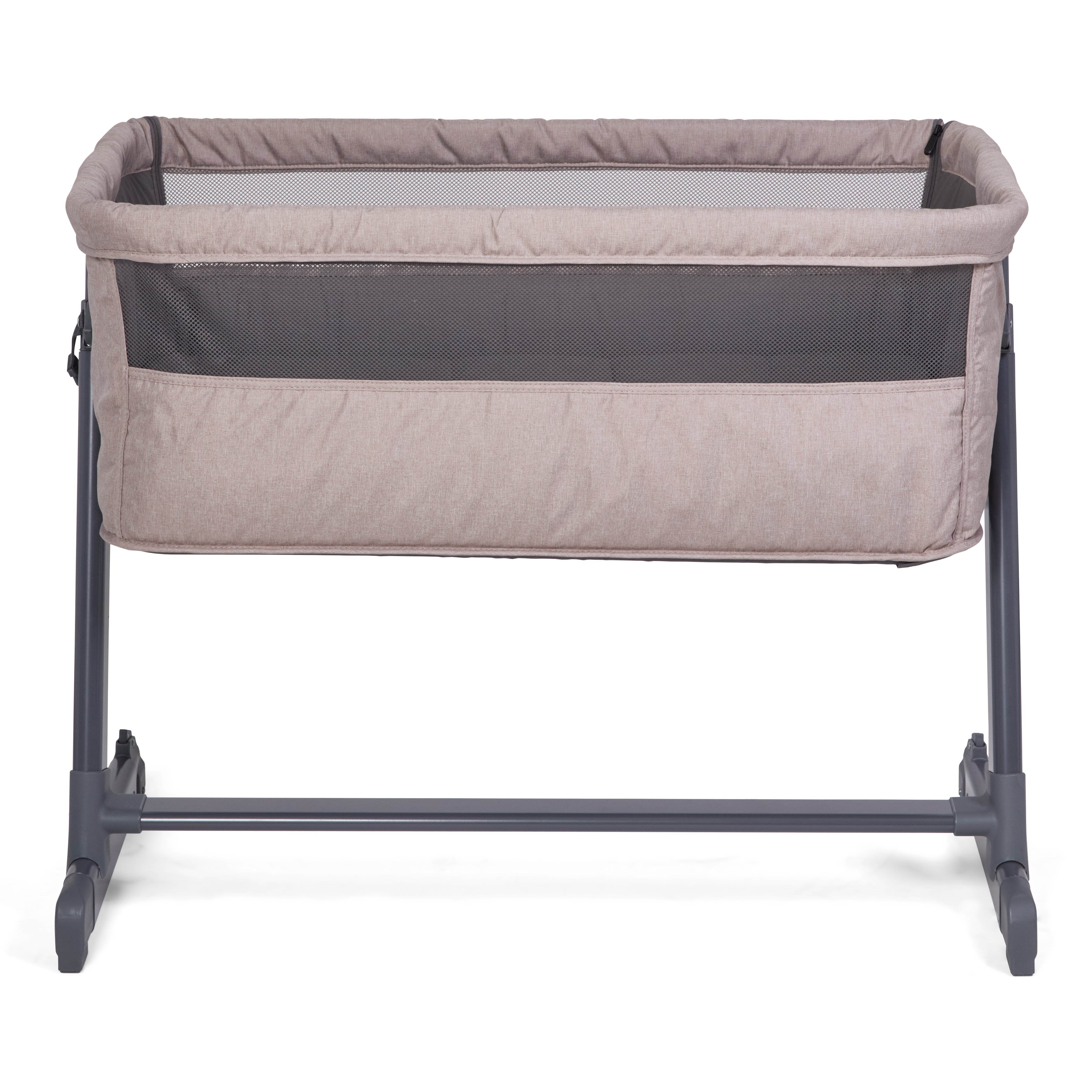 Tova bedside crib, beige