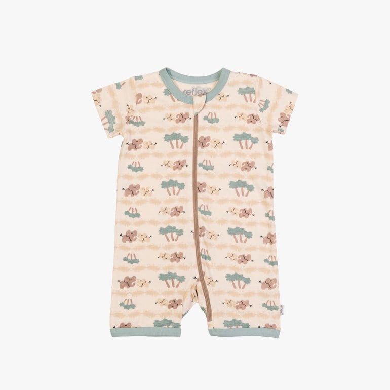 Bomull pyjamas Grønn - 11043187-DustyGreen-56 cm - 1