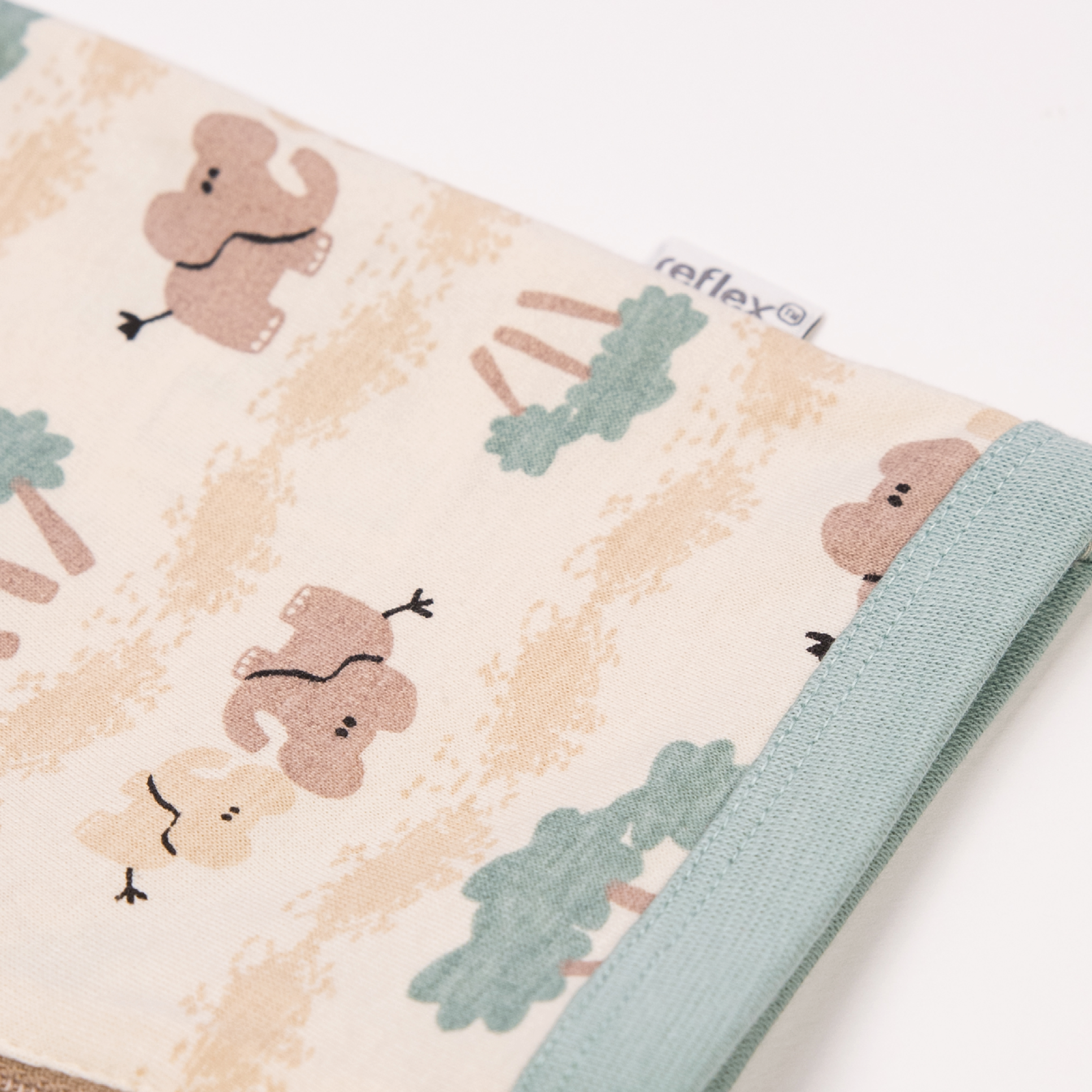 Bomull pyjamas, dustygreen
