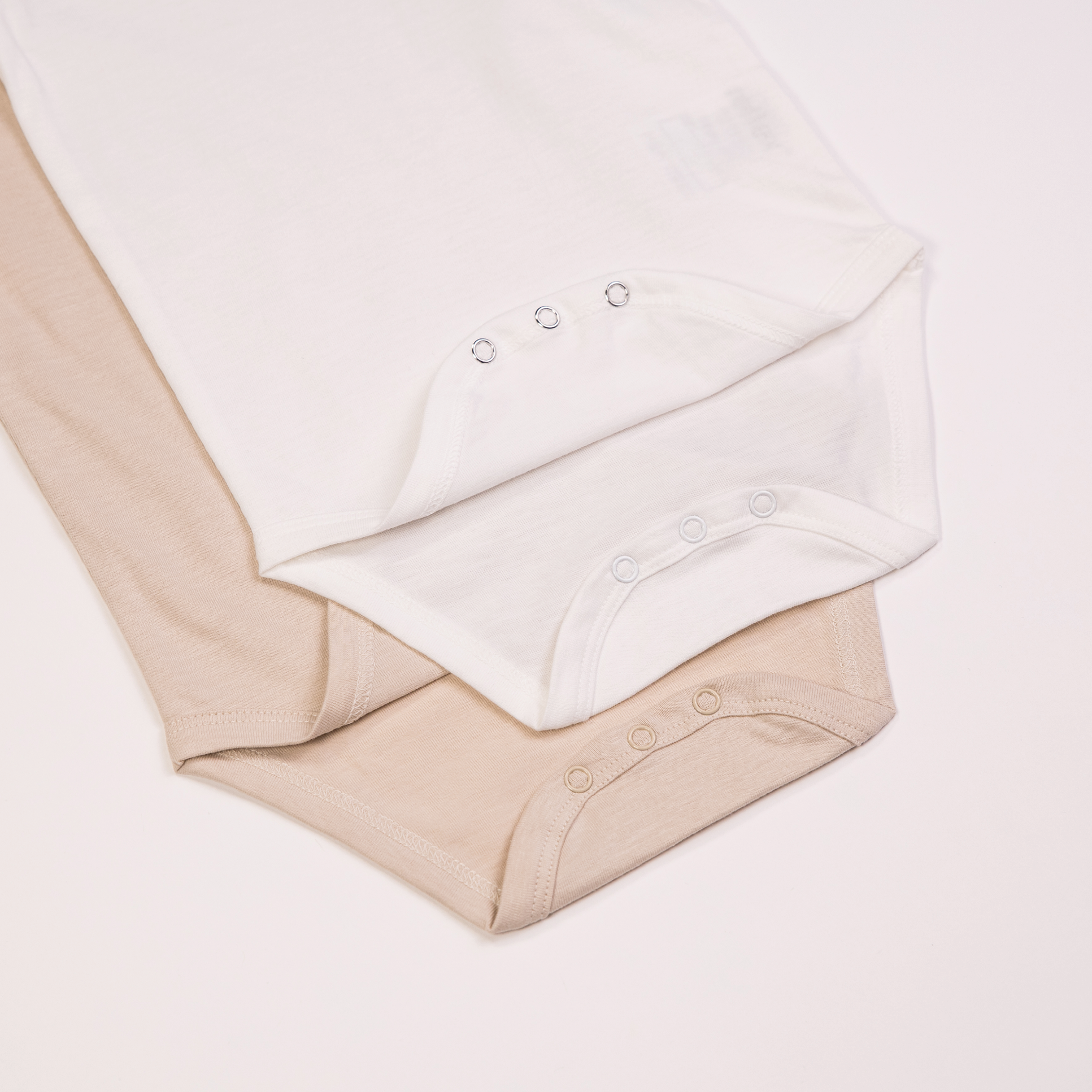 2pk bomullbody, white