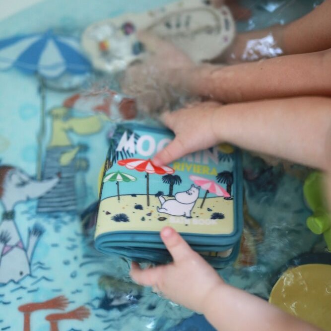Mummitrollet Riviera Badebok