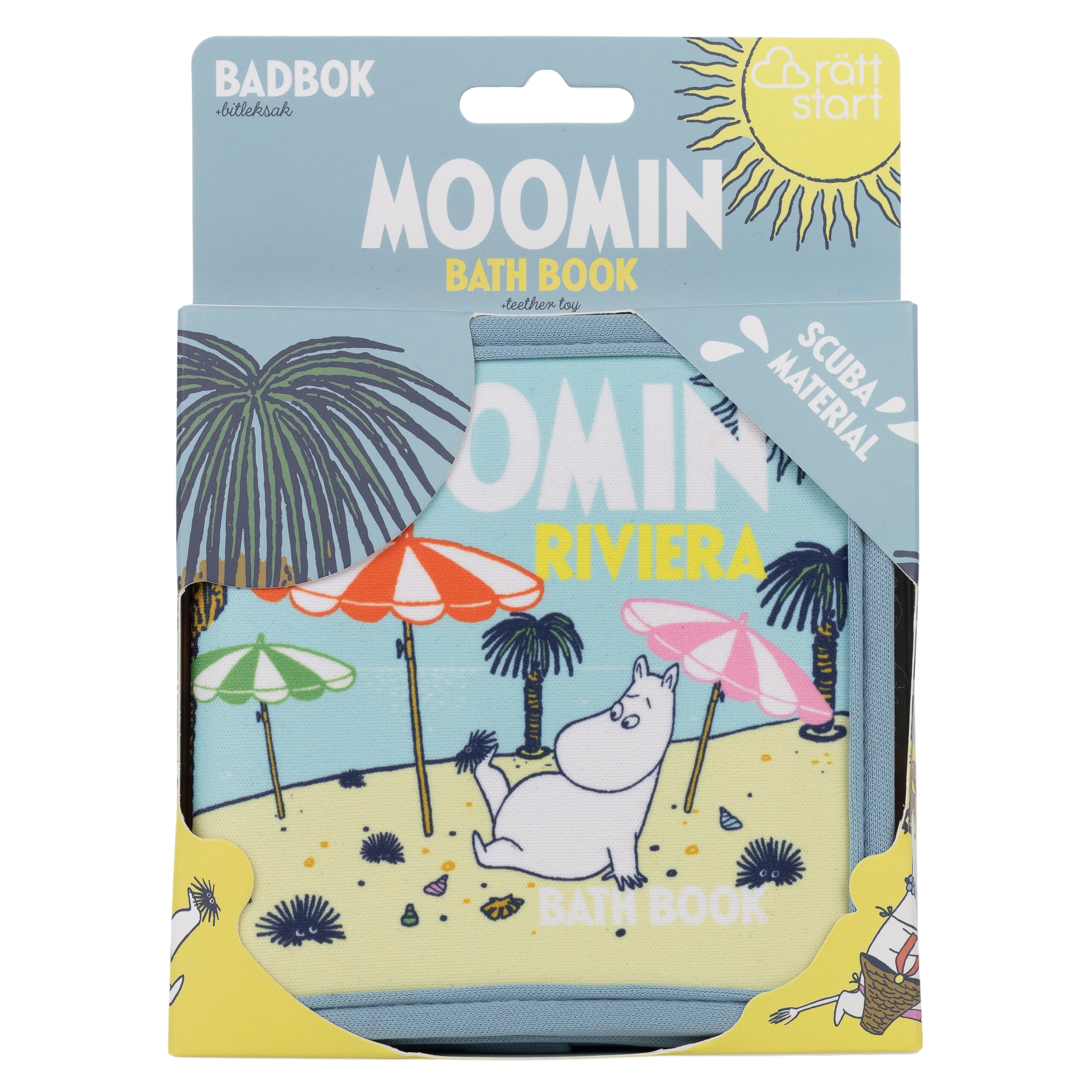 Mummitrollet Riviera Badebok