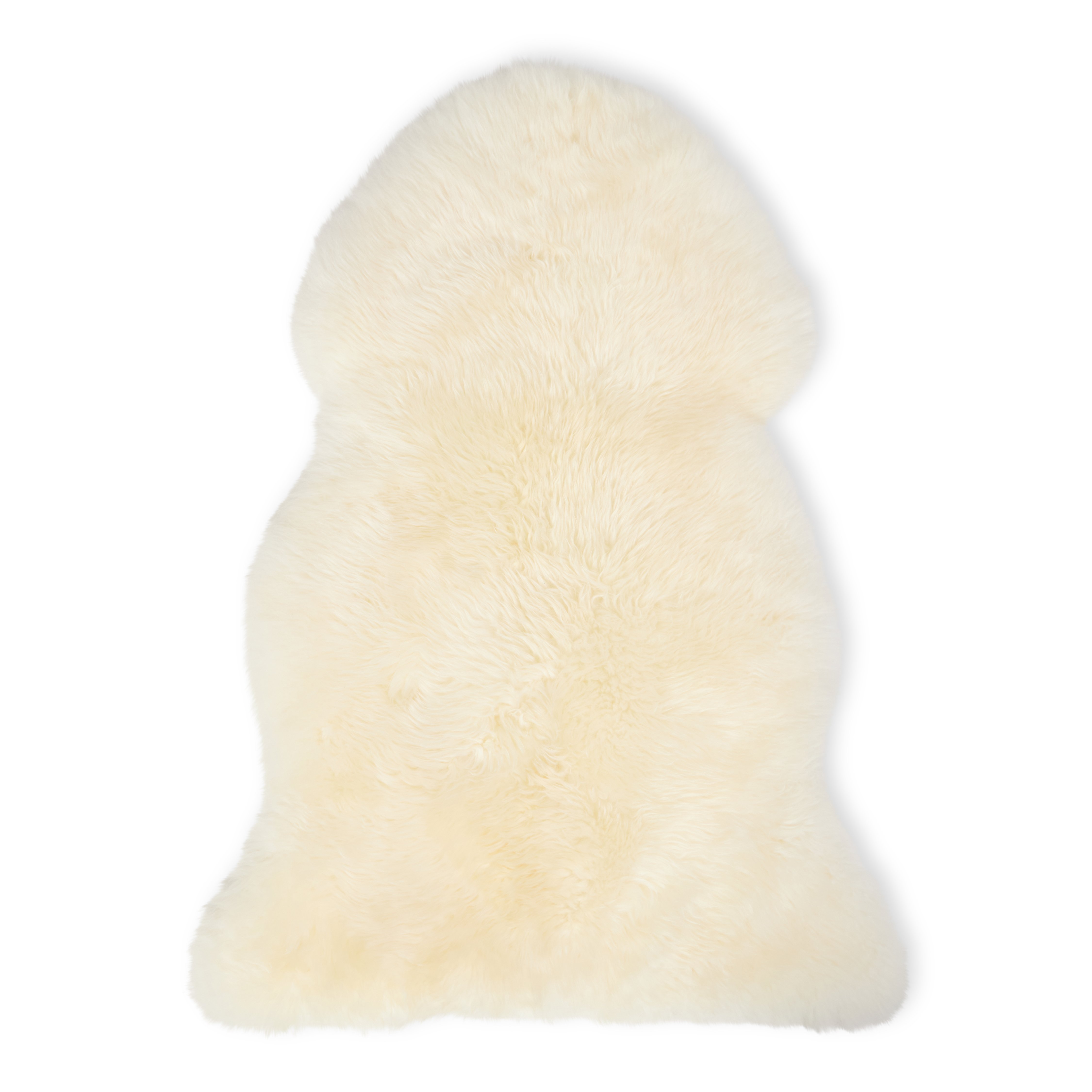 Eir langhåret lammeskinn, white