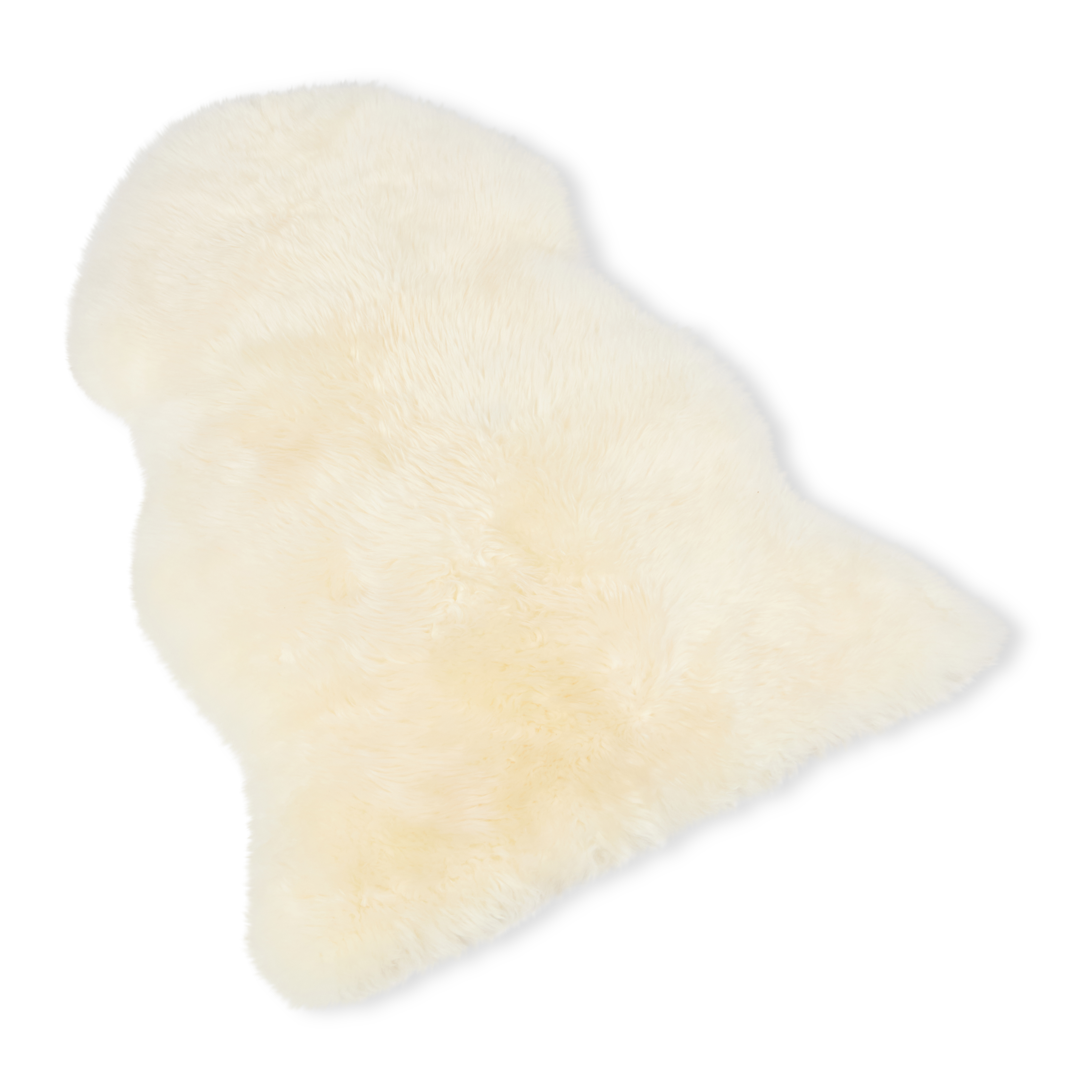 Eir langhåret lammeskinn, white