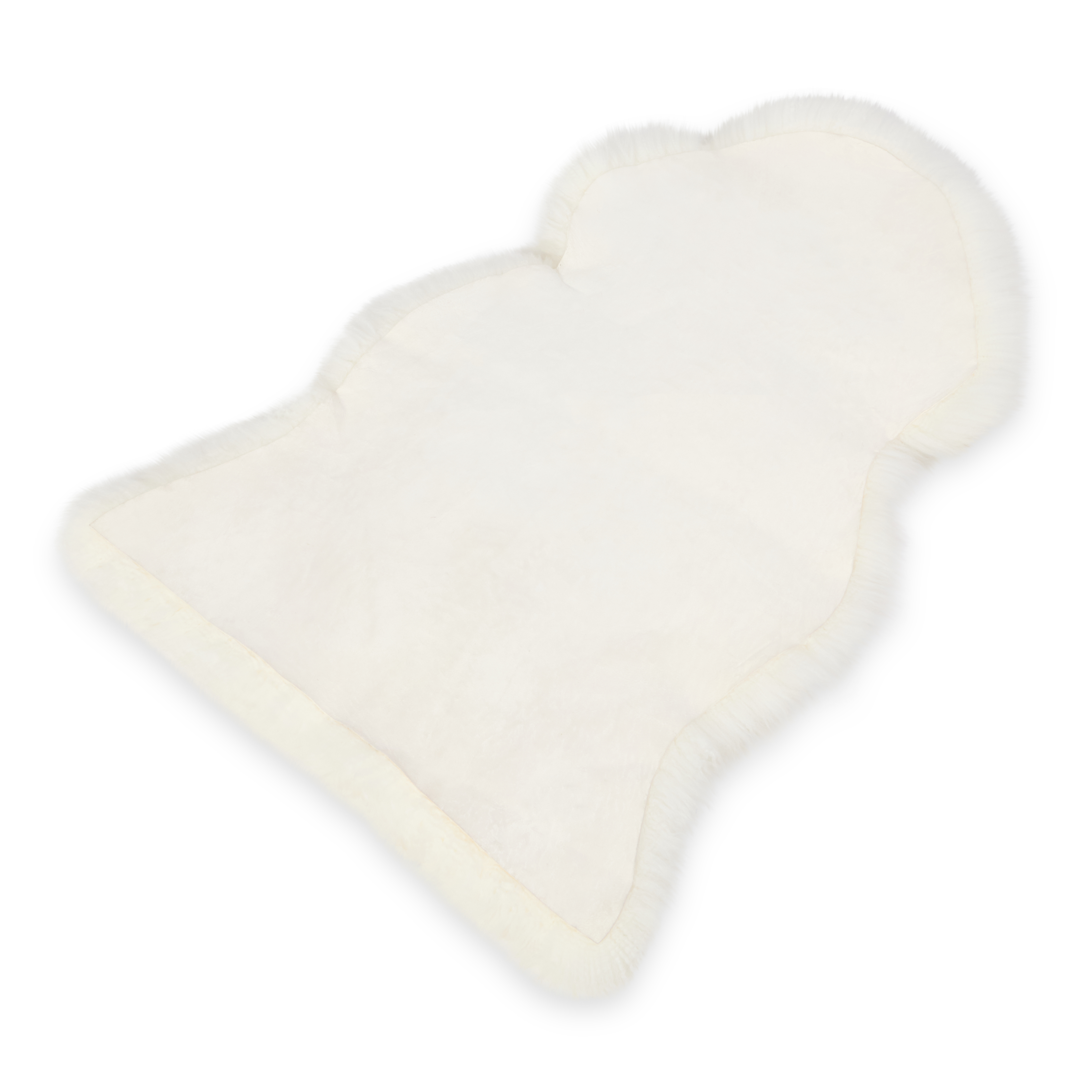 Eir langhåret lammeskinn, white