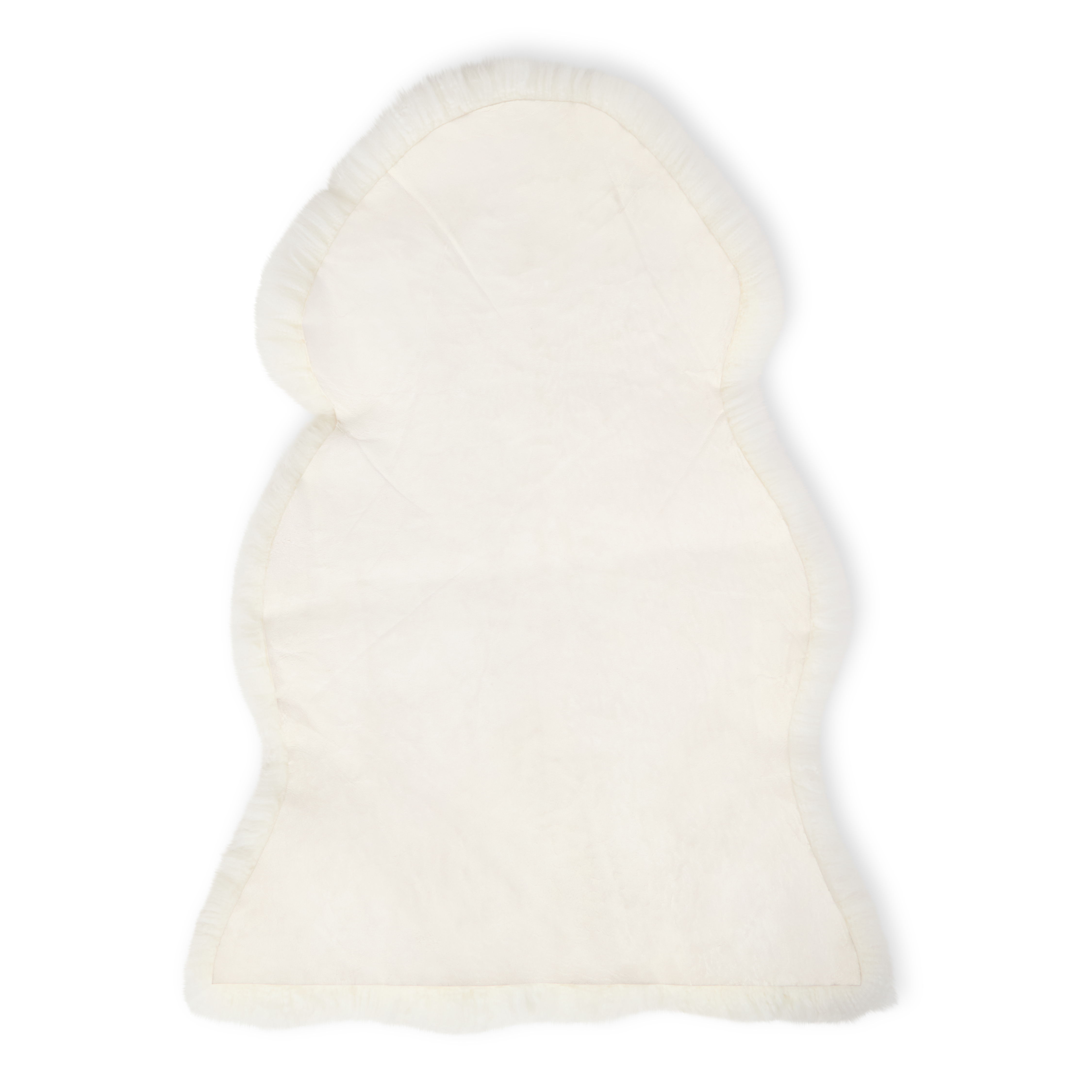 Eir langhåret lammeskinn, white