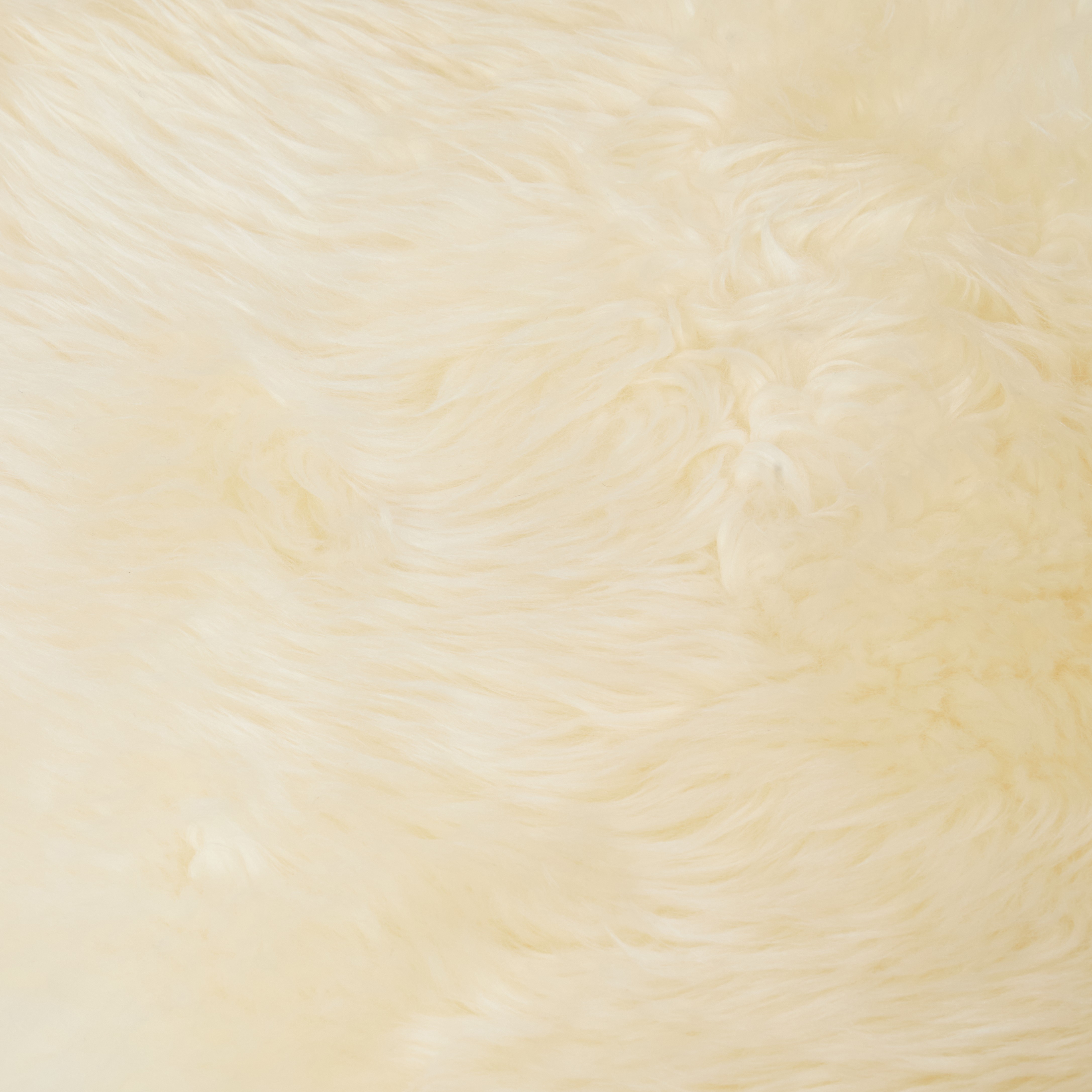 Eir langhåret lammeskinn, white