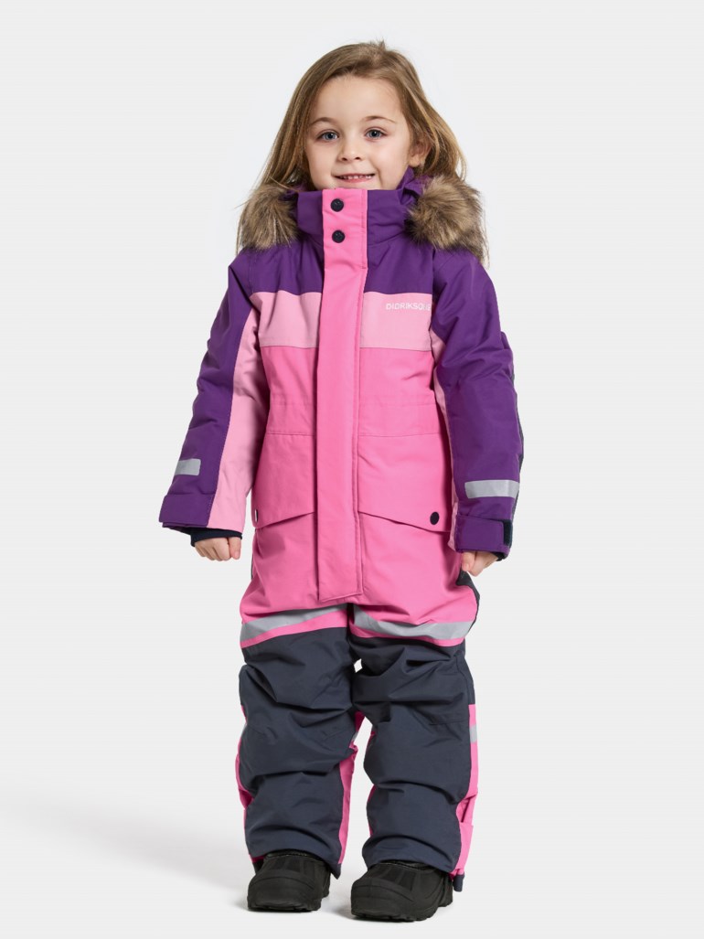 Bjärven vinterdress Rosa - 11043266-Sweet pink-100 cm - 1