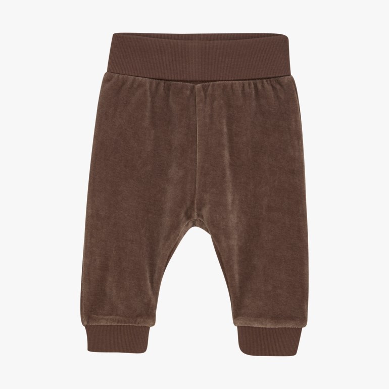 Velourbukse Brun - 11043275-Coffee Qua-44 cm - 1