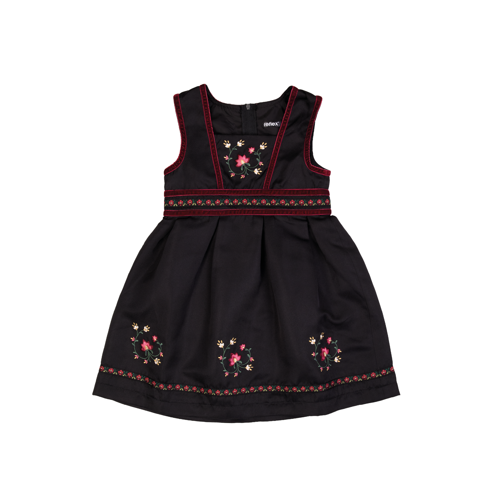 Hardanger festdrakt liten jente, black