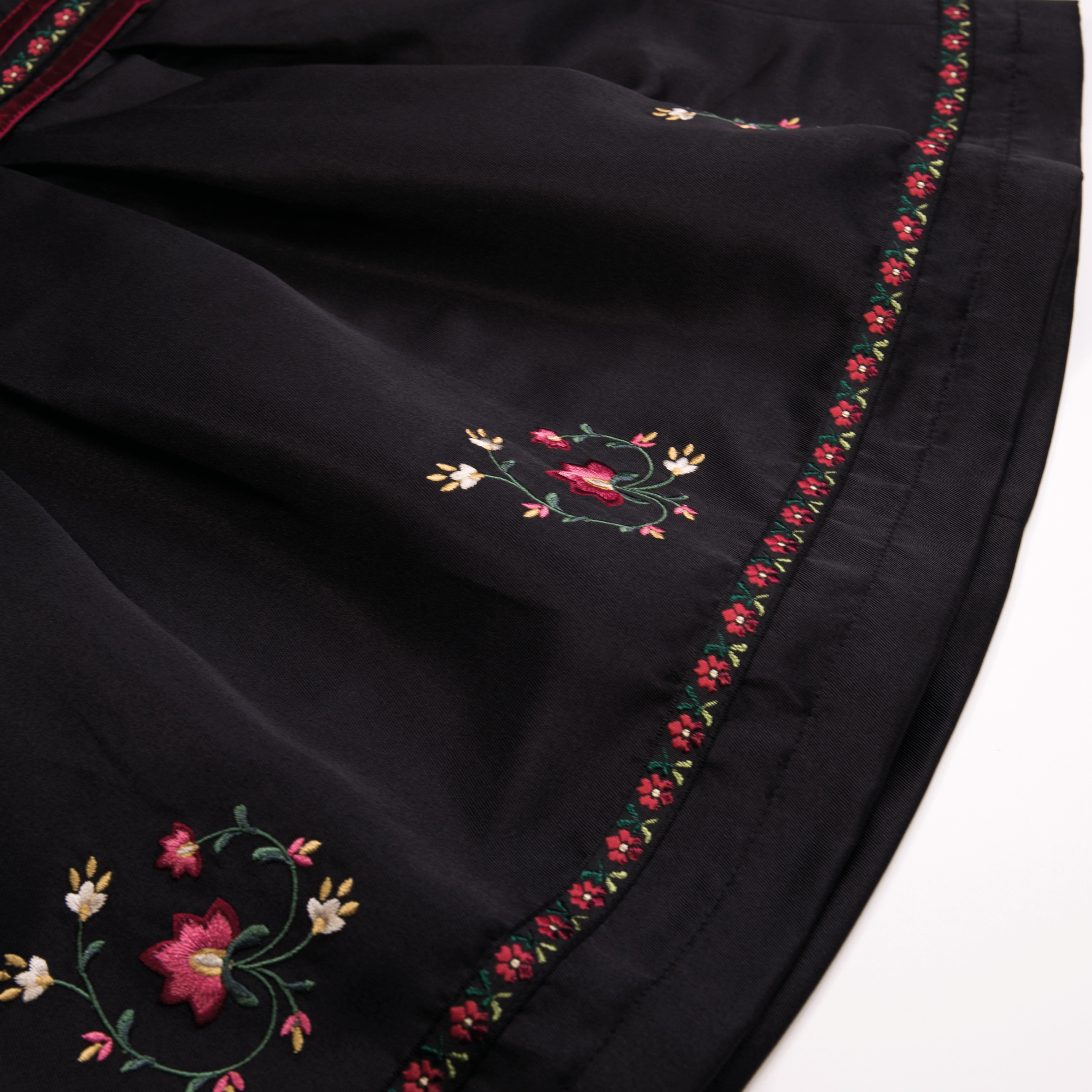 Hardanger festdrakt liten jente, black