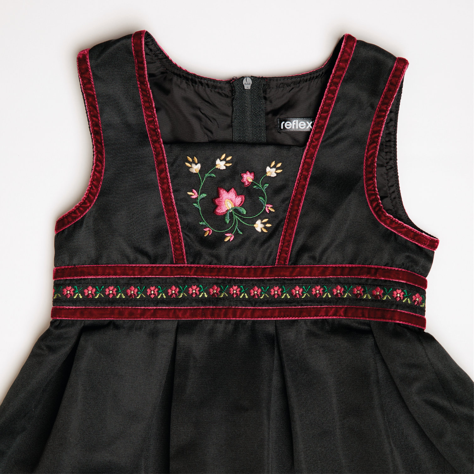 Hardanger festdrakt liten jente, black