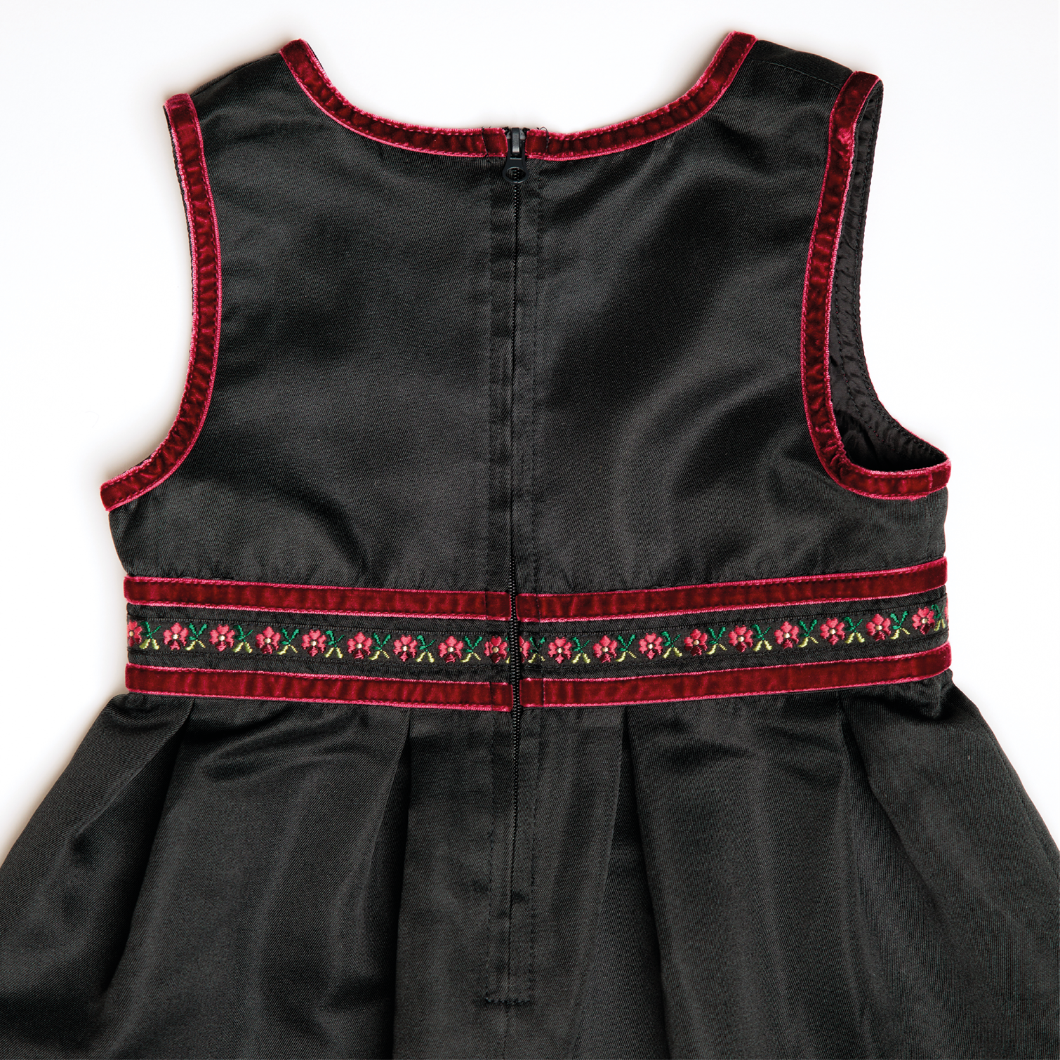 Hardanger festdrakt liten jente, black