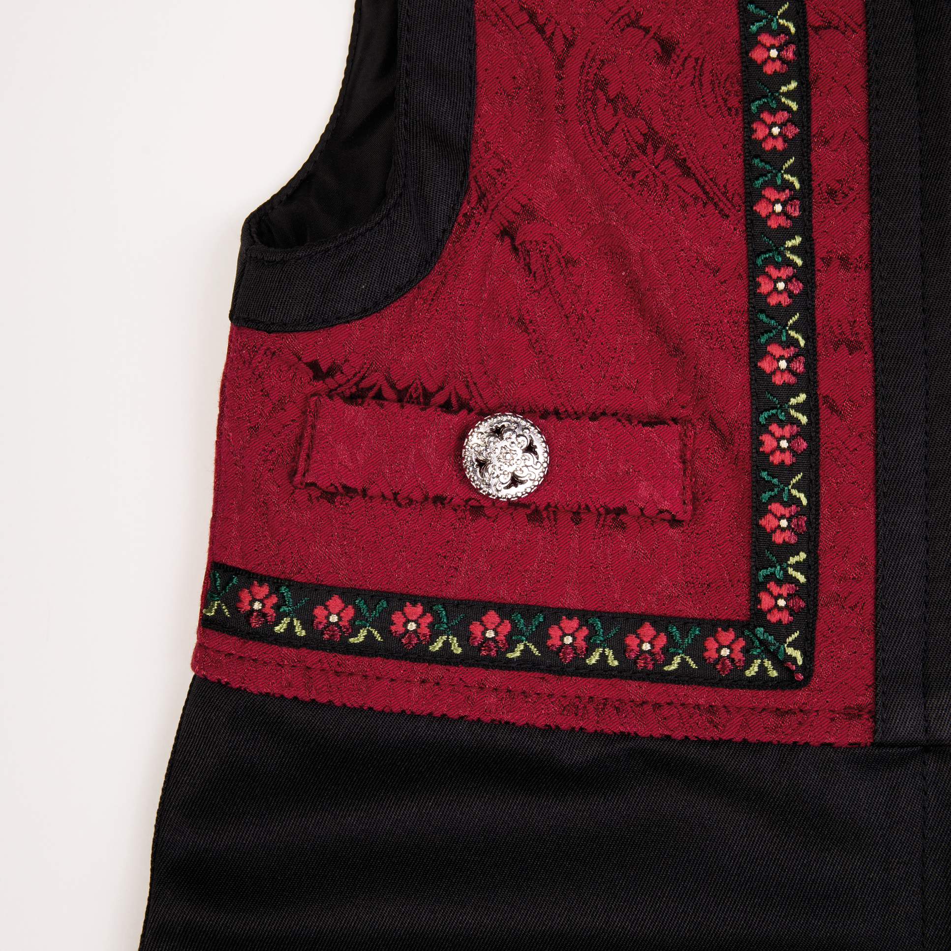 Hardanger festdrakt liten gutt, red