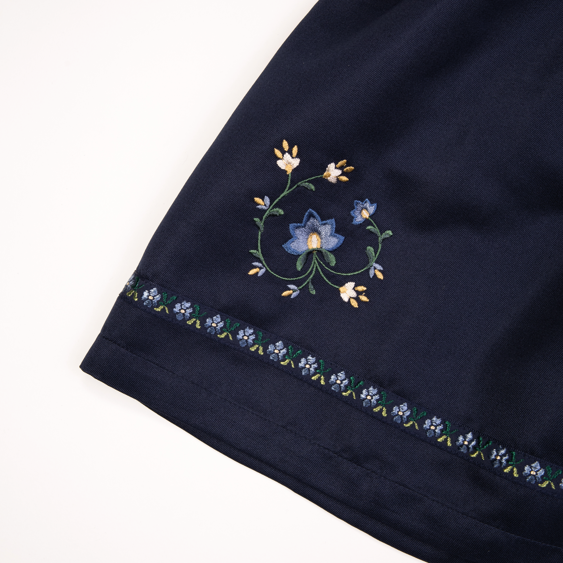 Hardanger festdrakt liten jente, navy