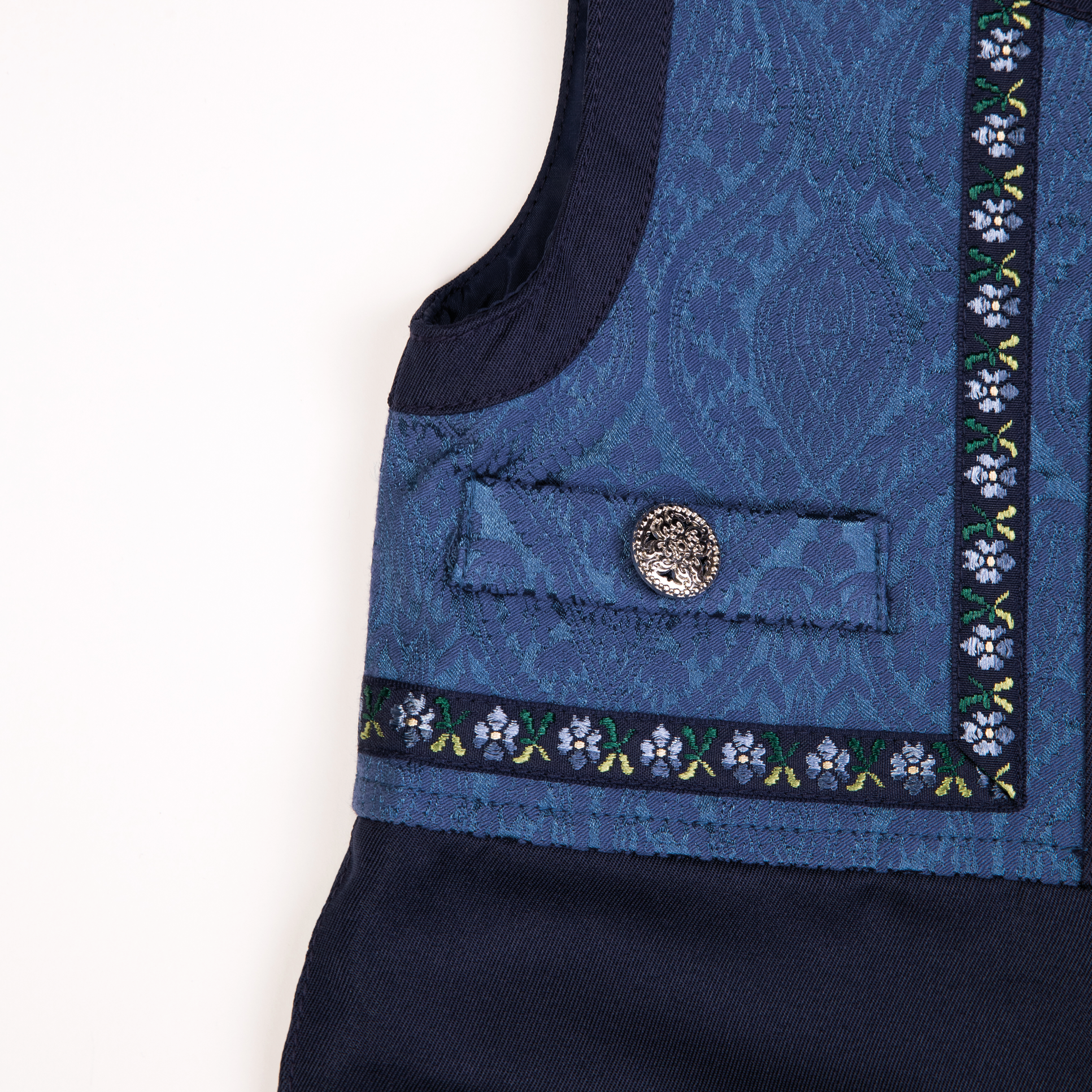 Hardanger festdrakt liten gutt, navy