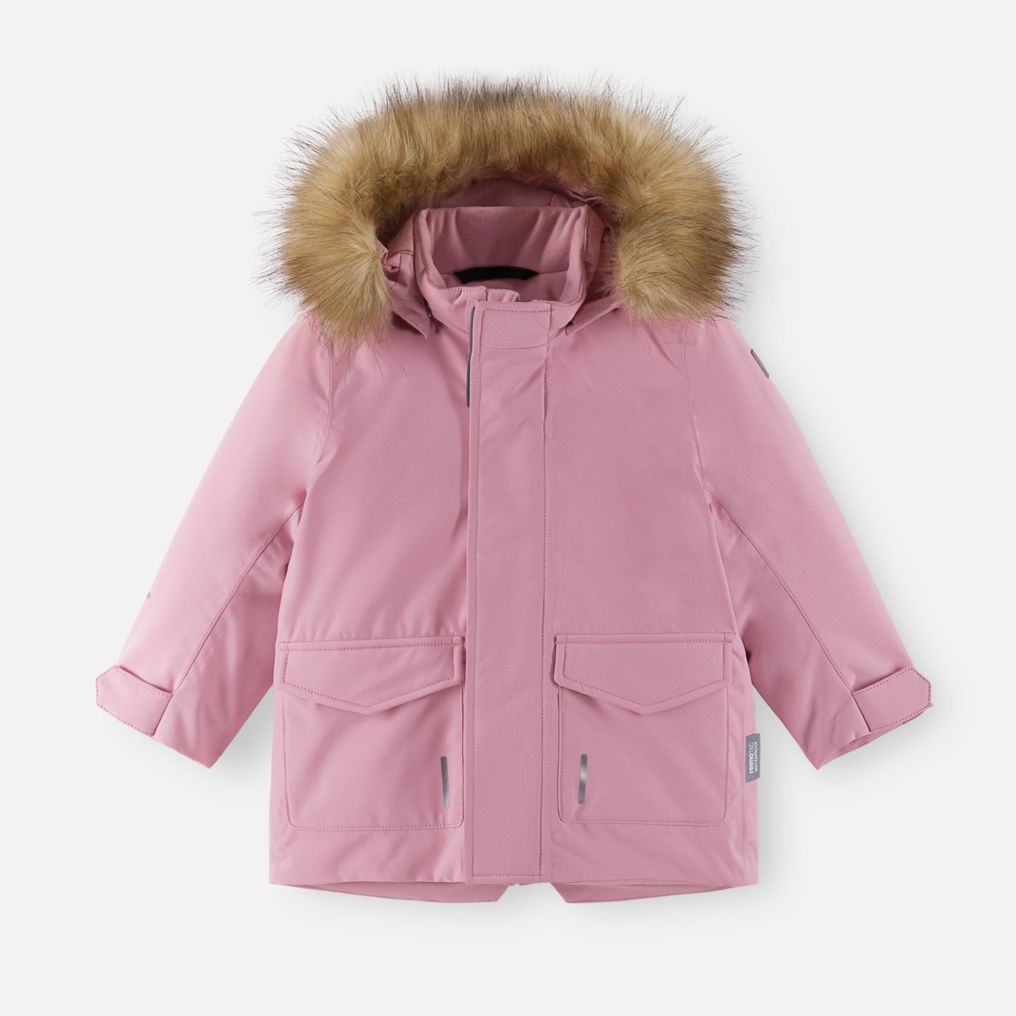 ReimaTec Mutka vinterjakke Rosa - 11044845-GreyPink-98 cm - 1