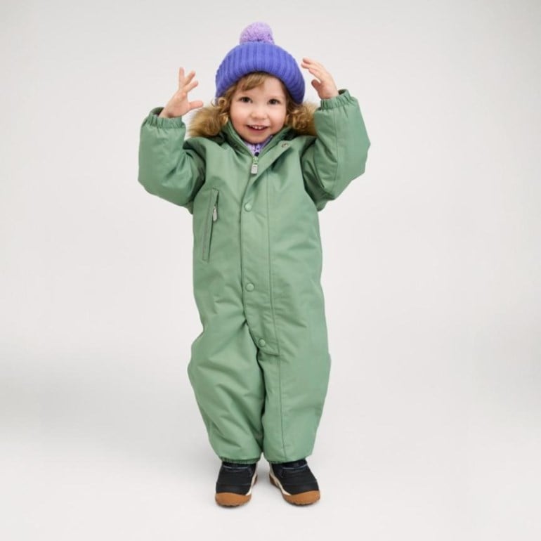 ReimaTec Gotland vinterdress Grønn - 11044847-Green Clay-80 cm - 1