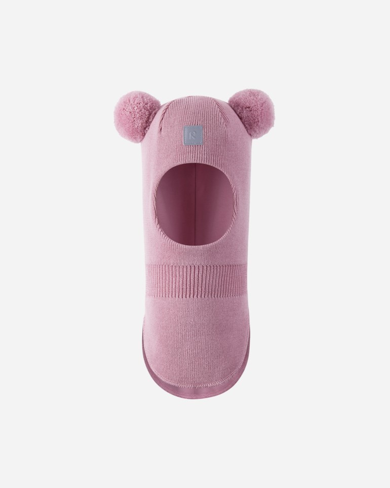 Reima Vekkuli ull balaclava Rosa - 11044867-GreyPink-46 cm - 1
